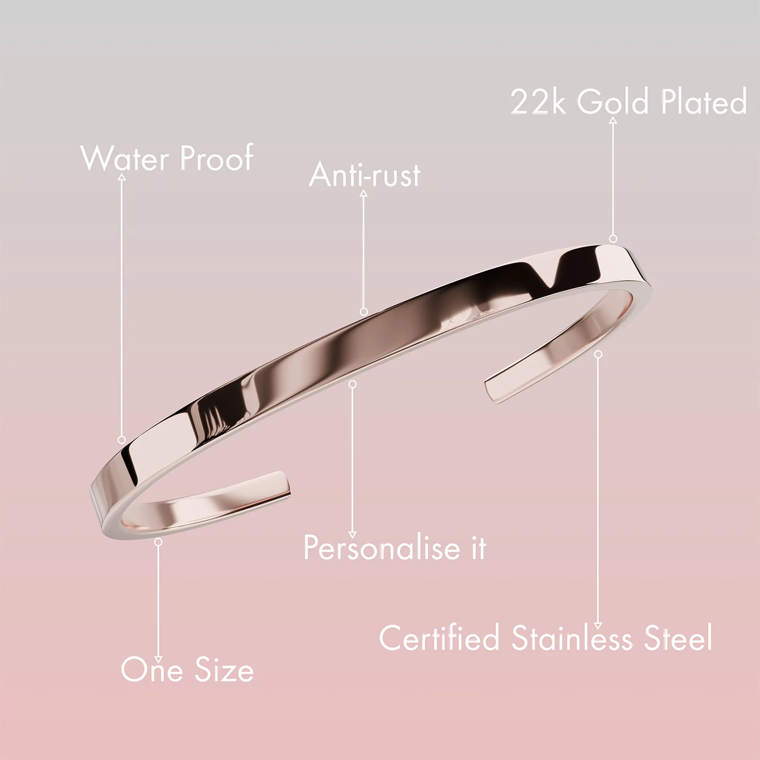 Gloss Cuff Adjustable Bracelet - Image 41