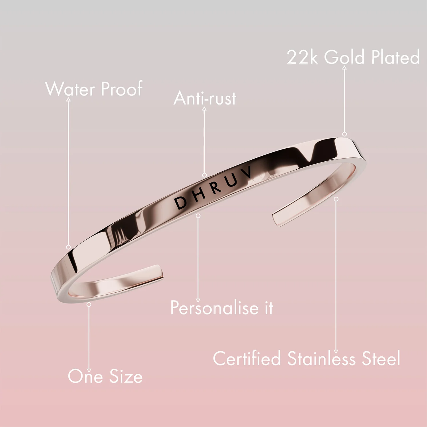 Gloss Cuff Adjustable Bracelet - Image 47