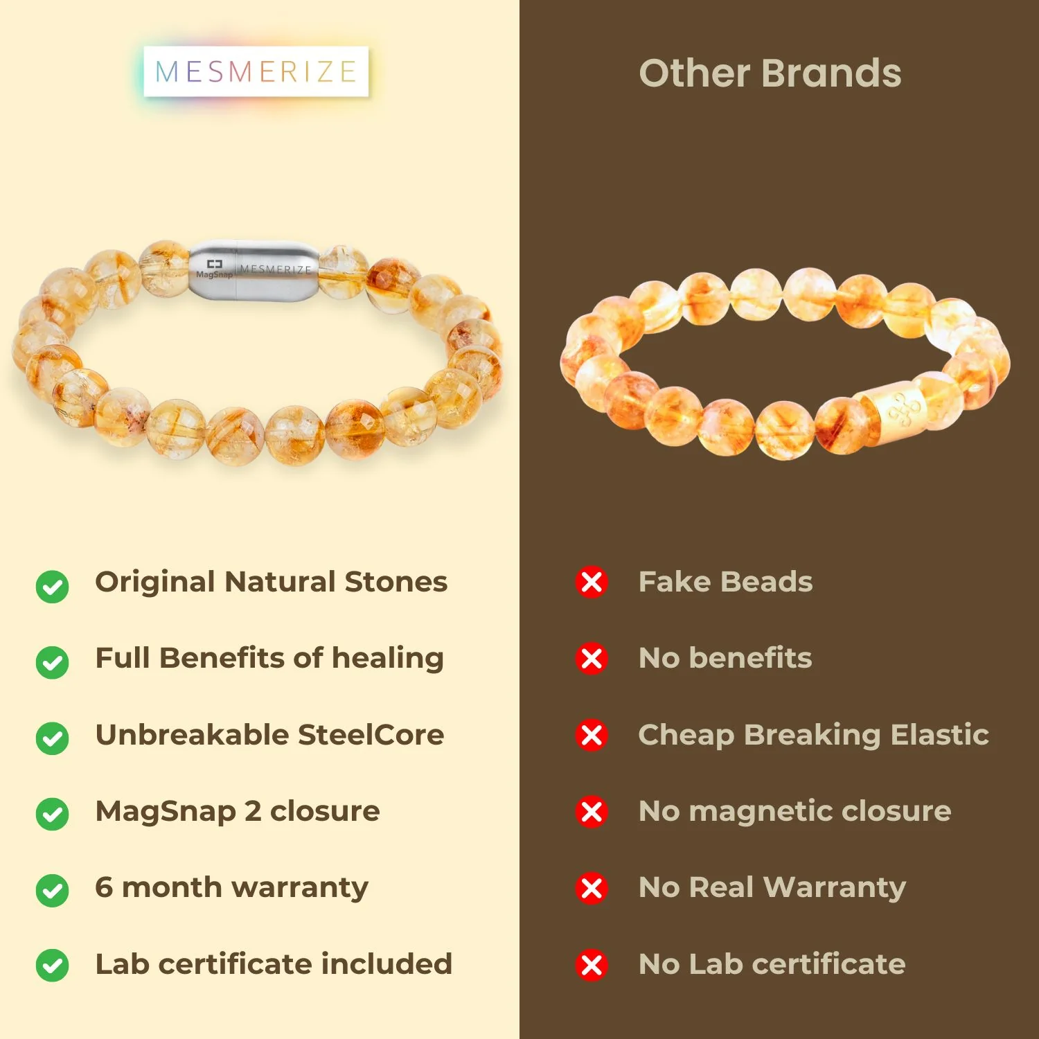 Radiant Joy Citrine Natural Stone Bracelet - Image 6