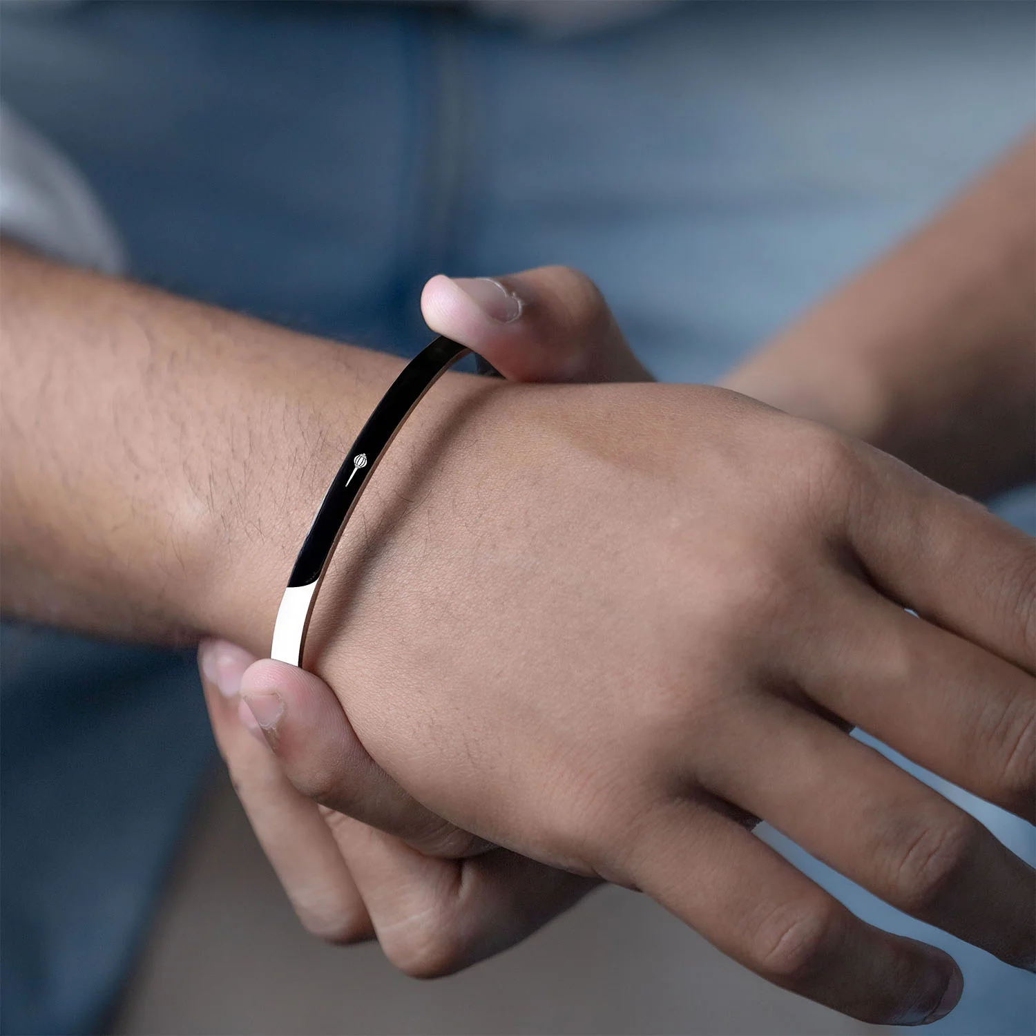 Hanuman Gada Gloss Cuff Adjustable Bracelet - Image 11