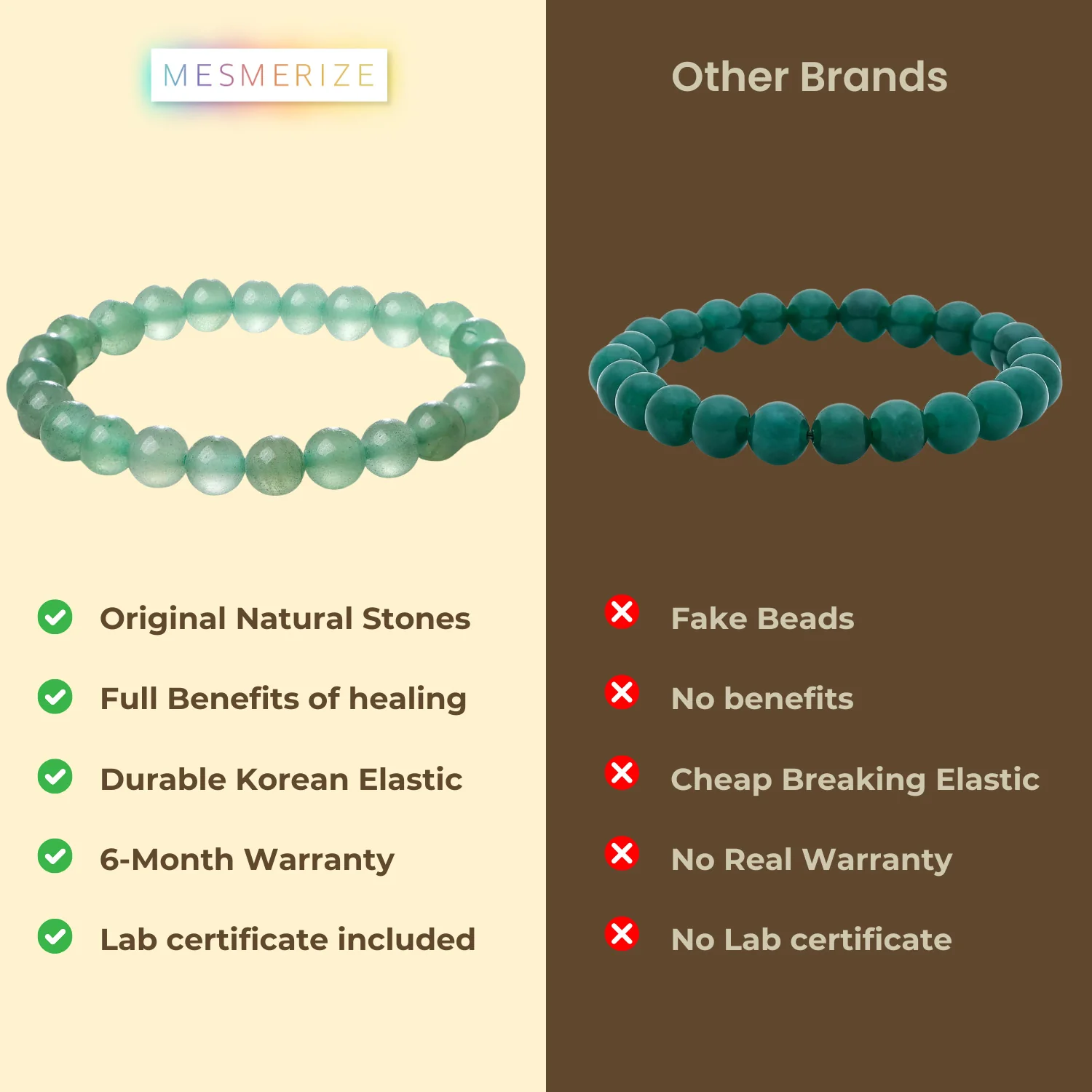 Healing Touch Aventurine Natural Stone Bracelet - Image 15