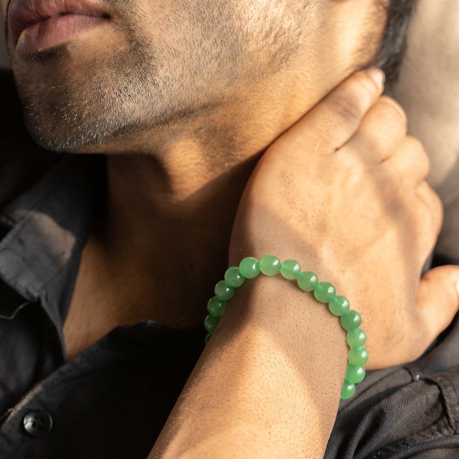 Healing Touch Aventurine Natural Stone Bracelet - Image 3