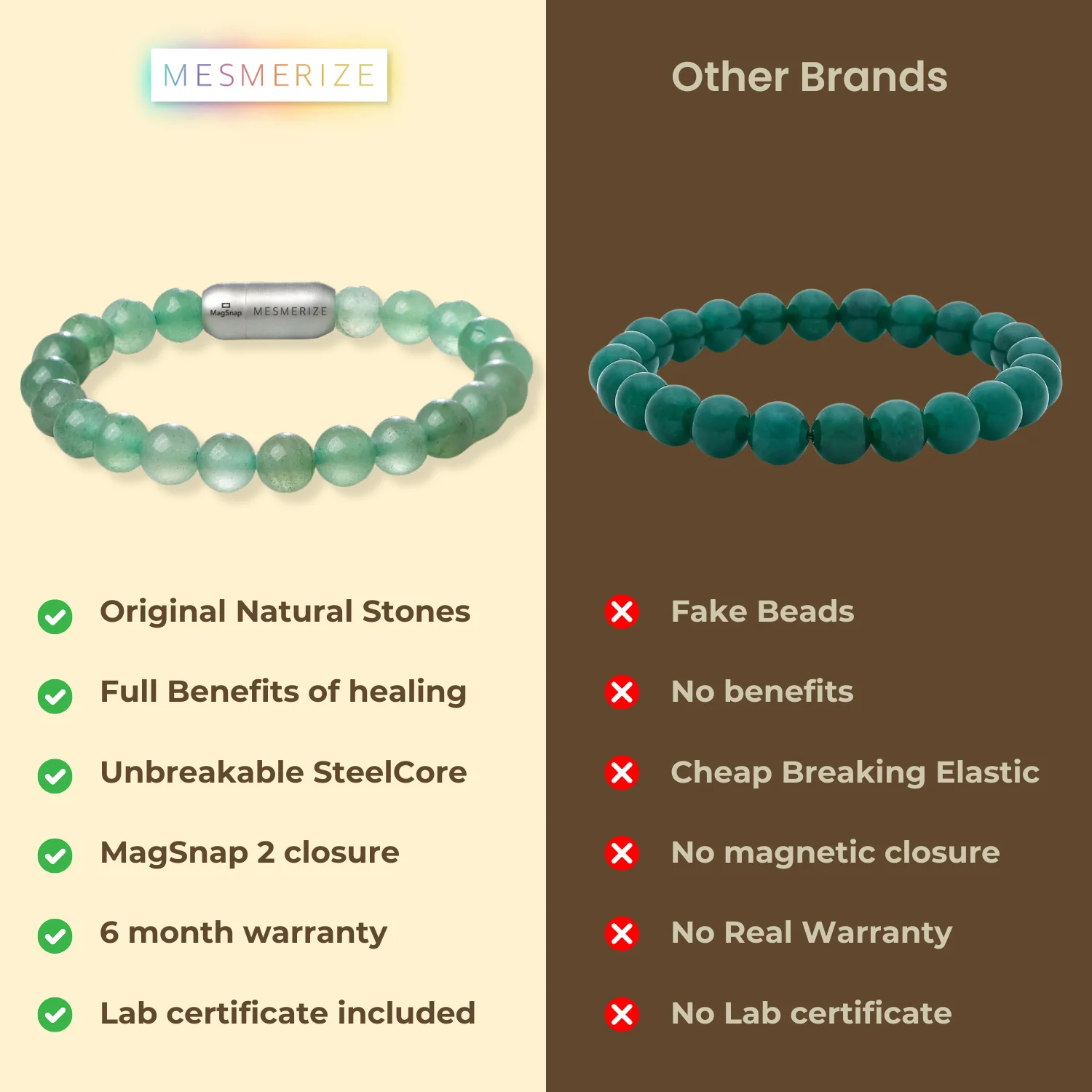 Healing Touch Aventurine Natural Stone Bracelet - Image 6