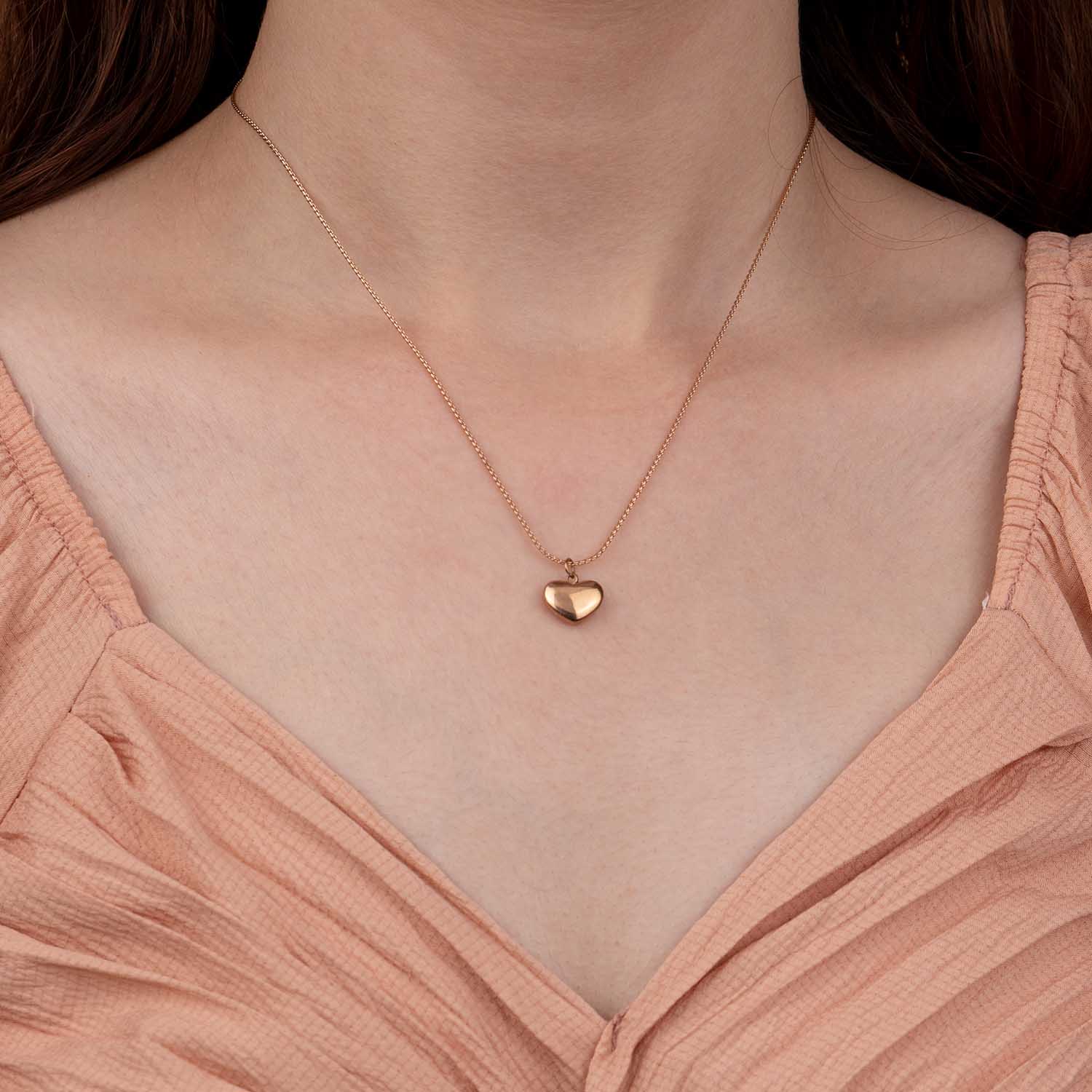 Heart Pendant Reversible Necklace - Image 4