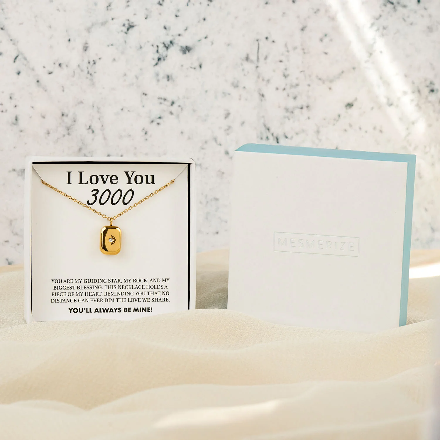 I Love You 3000 Card With Necklace For Women - Image 13