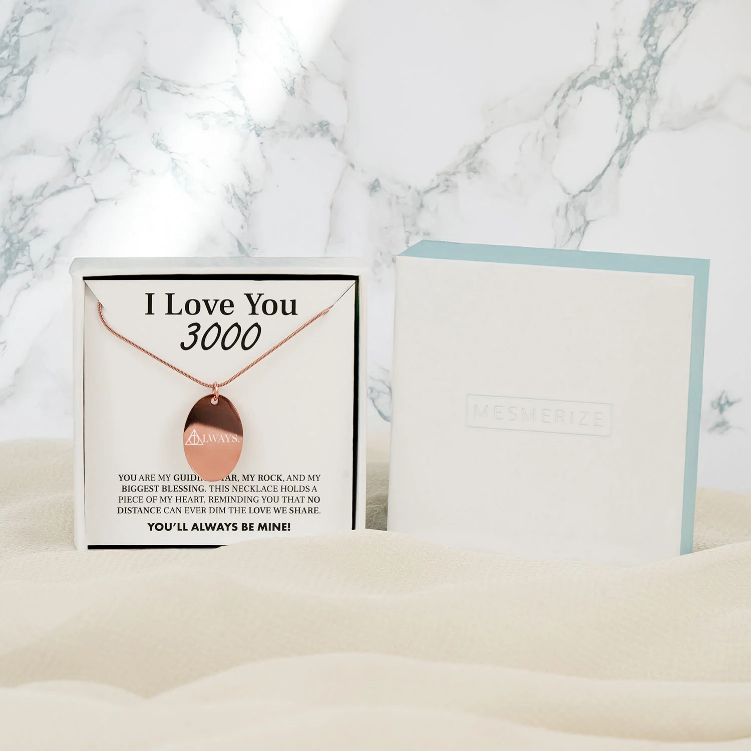 I Love You 3000 Card With Necklace For Women - Image 16