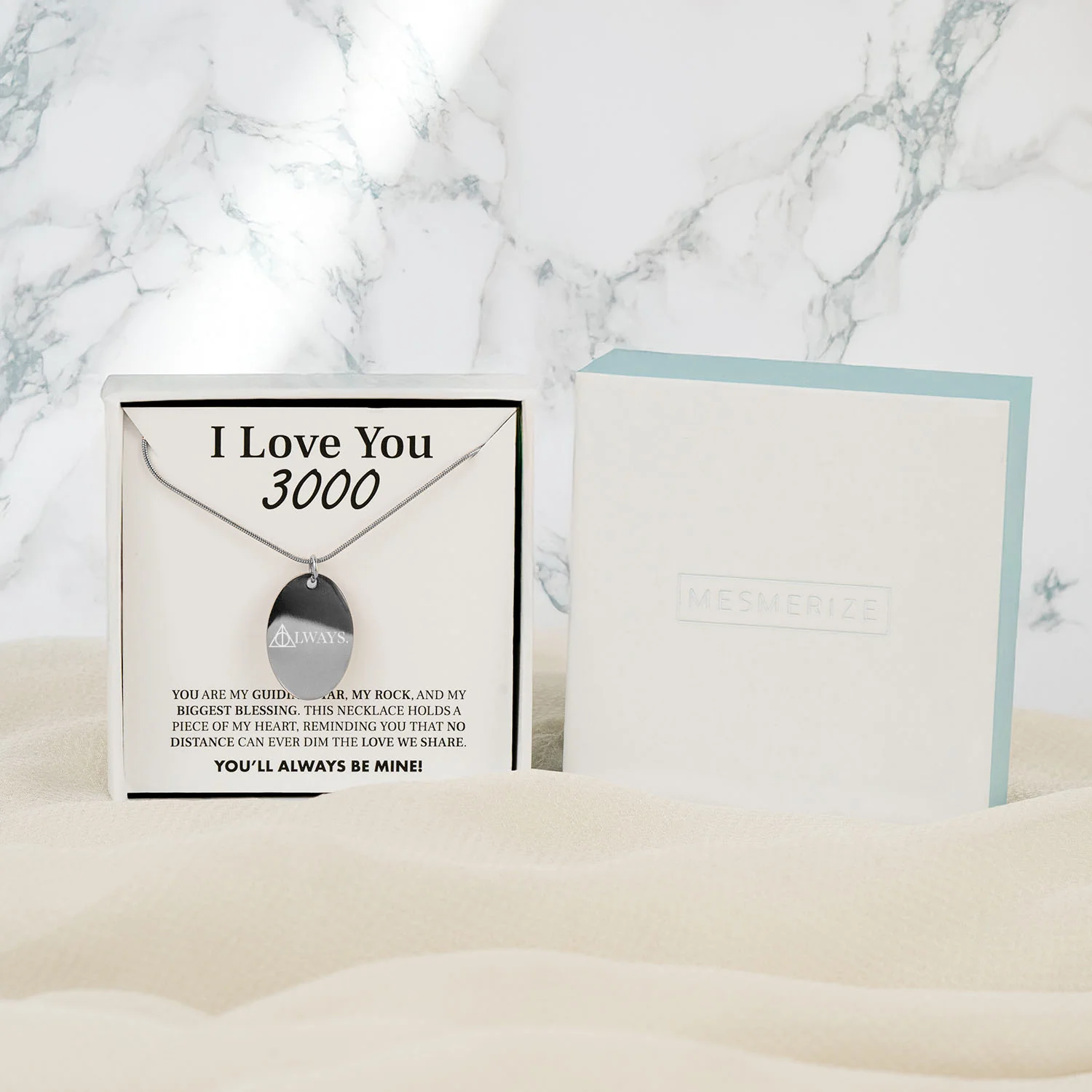 I Love You 3000 Card With Necklace For Women - Image 19