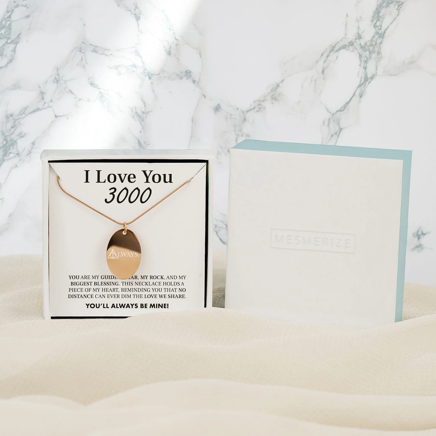 I Love You 3000 Card With Necklace For Women - Image 22