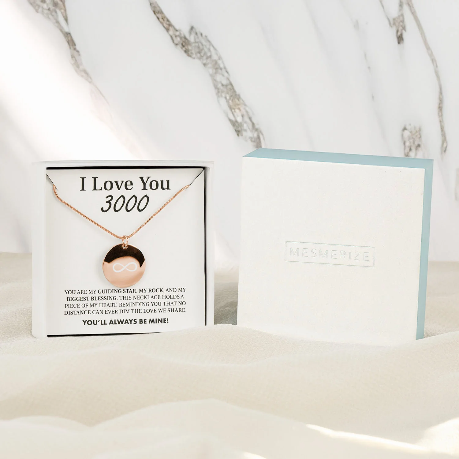 I Love You 3000 Card With Necklace For Women - Image 7