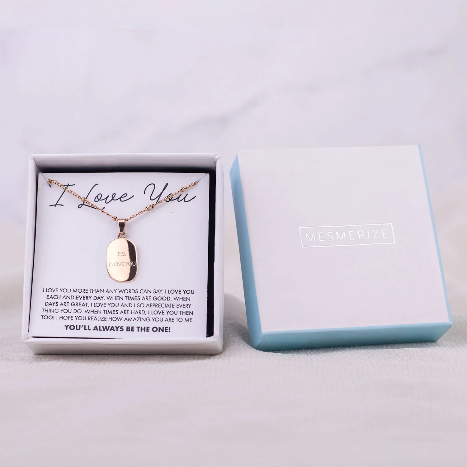 I Love You Card With Necklace For Women - Image 7