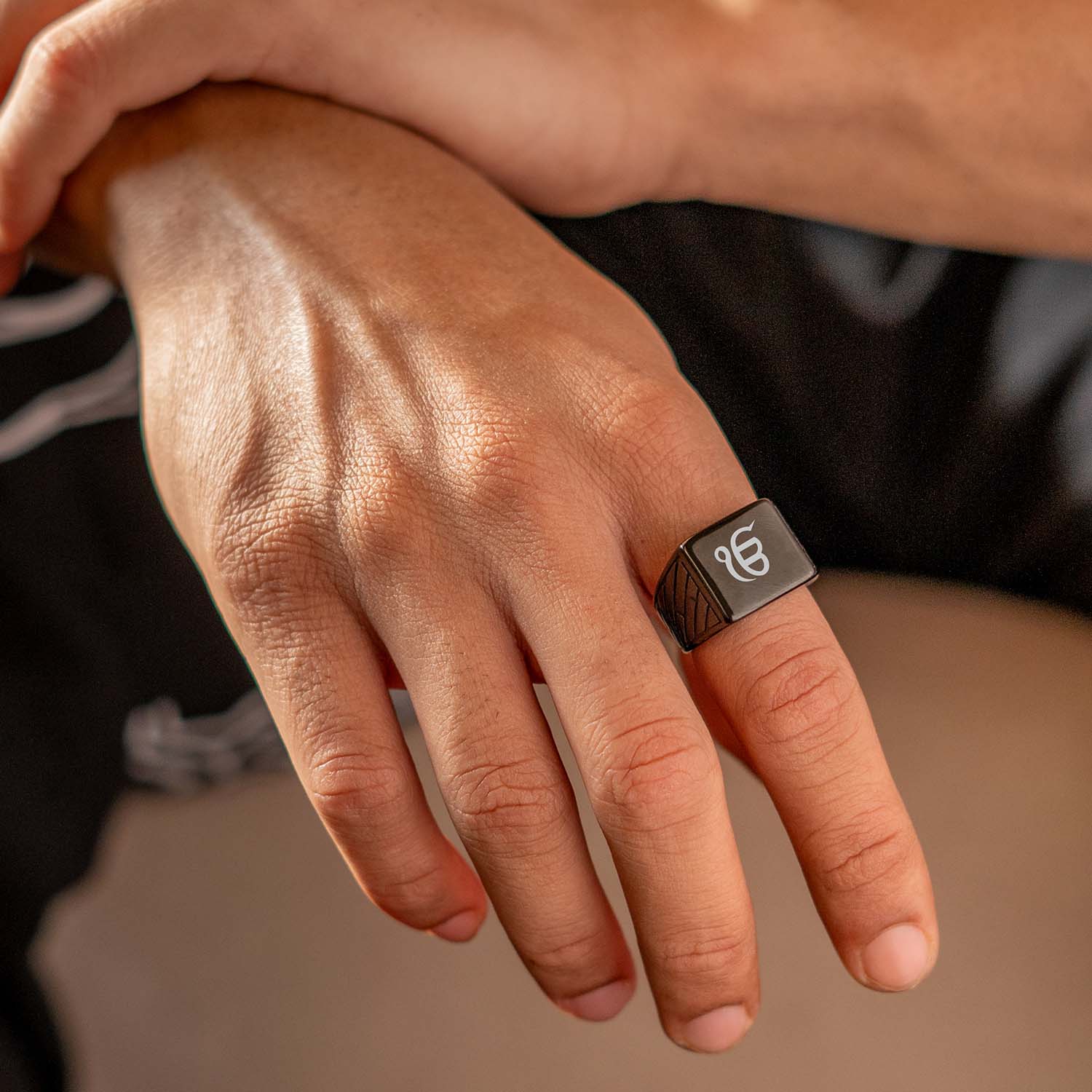 Ik Onkar Hercules Ring - Image 3
