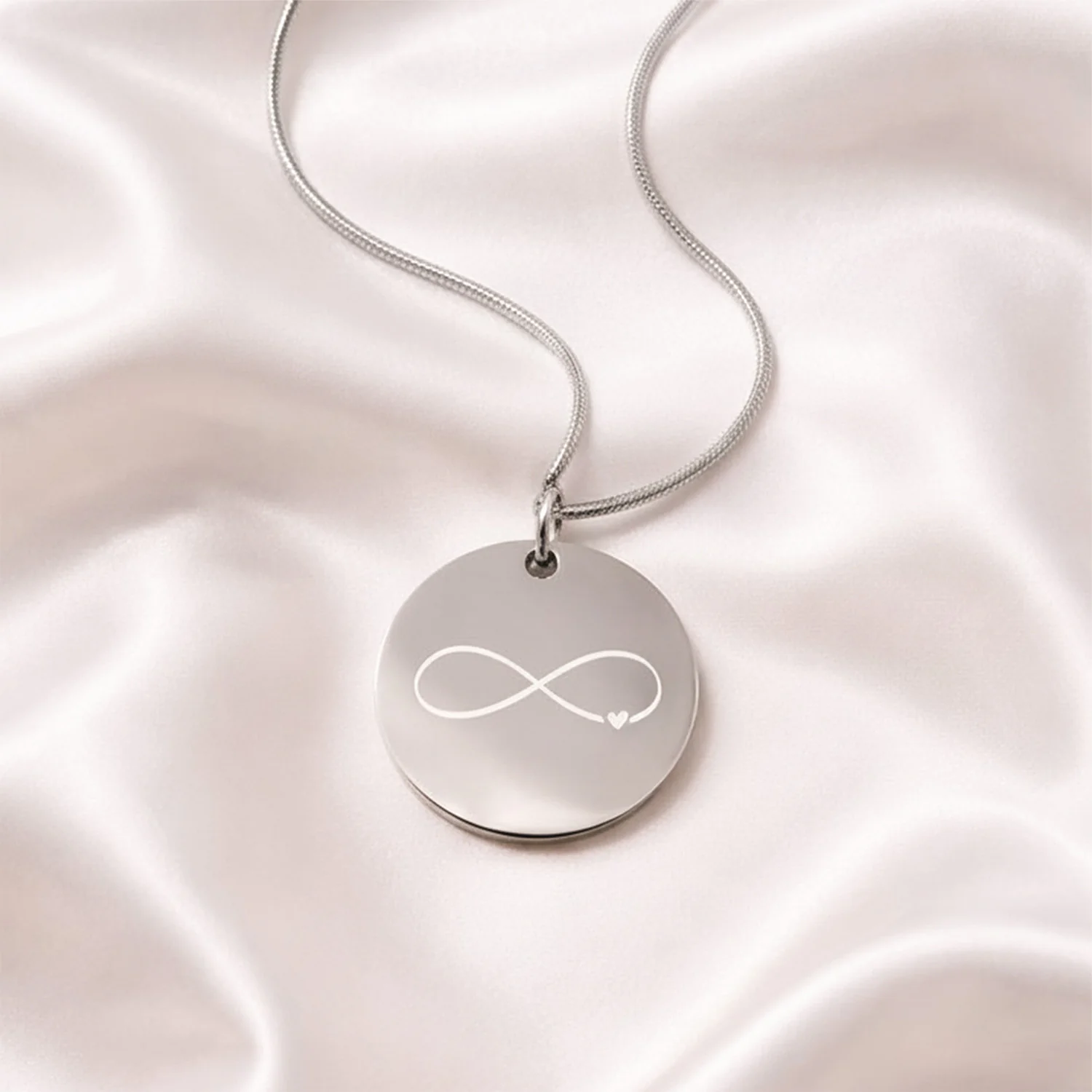 Infinity Circle Necklace - Image 5