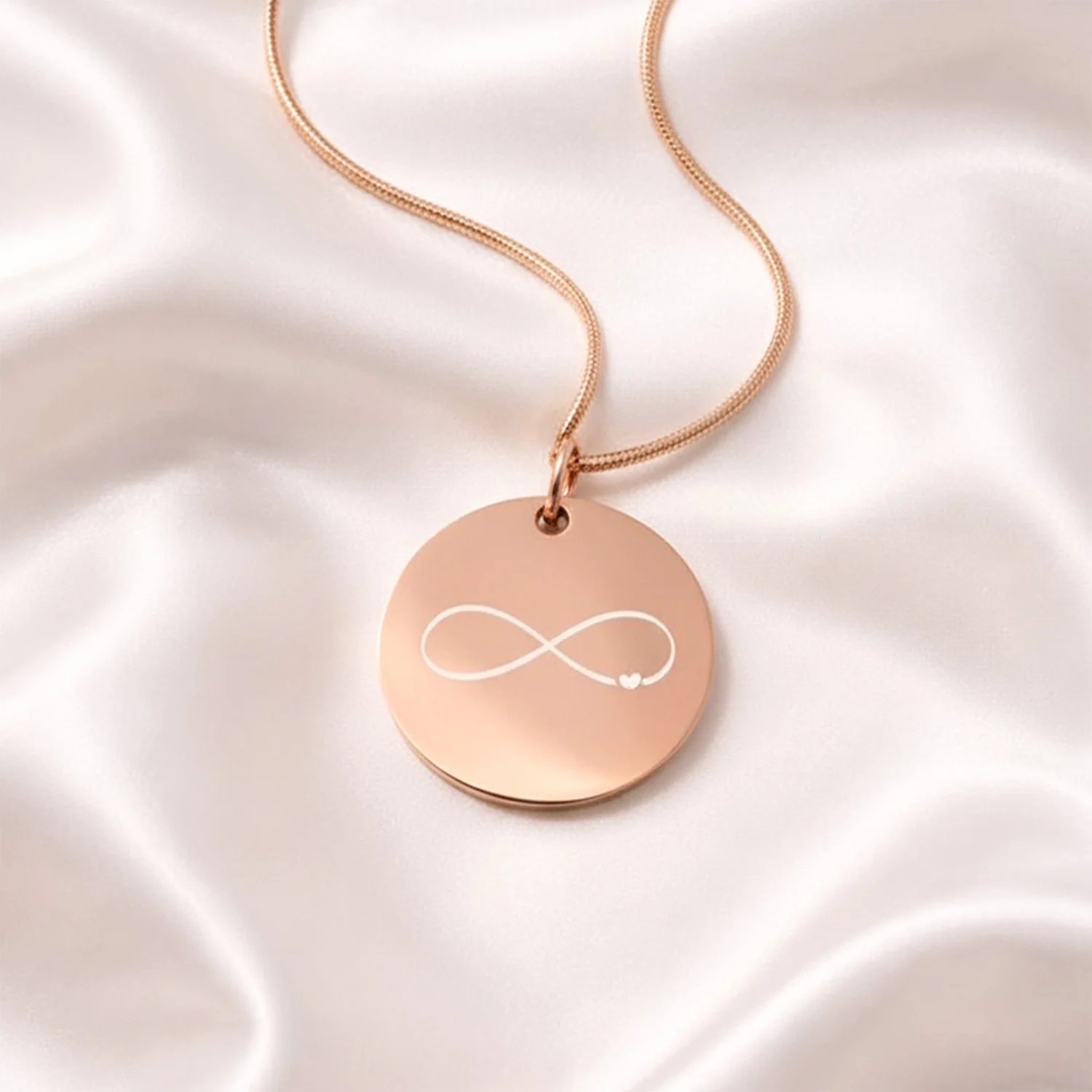 Infinity Circle Necklace - Image 9