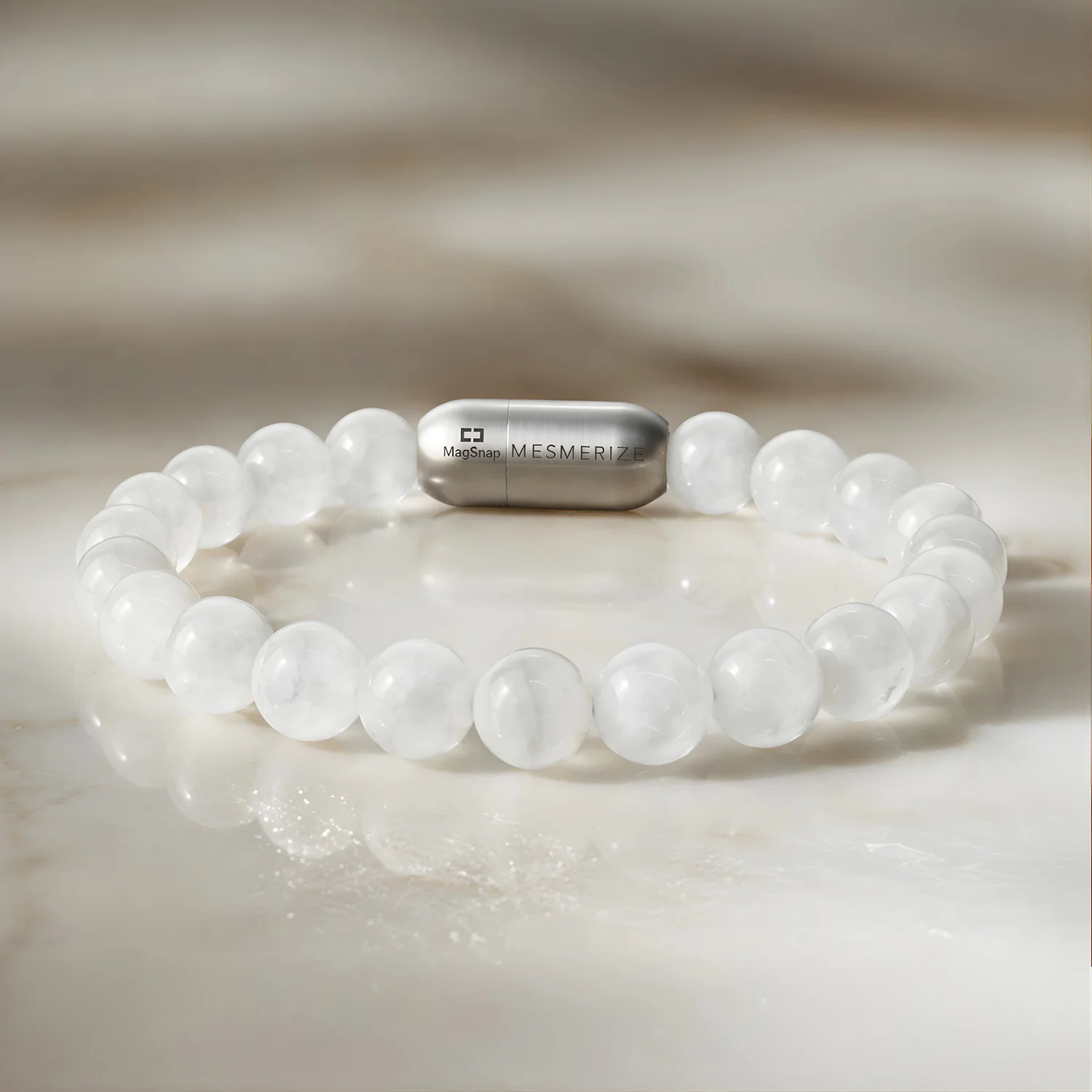 Inner Peace Selenite Natural Stone Bracelet