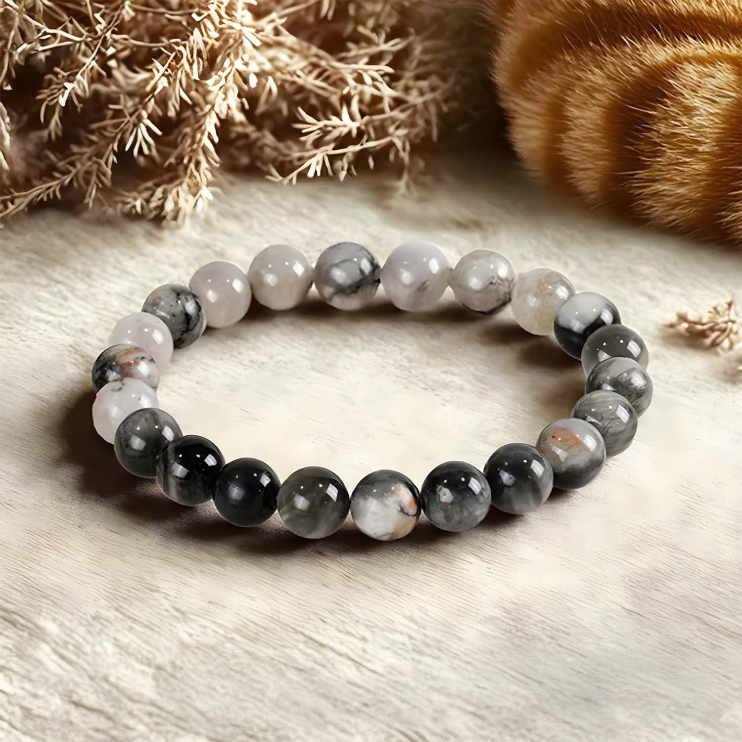 Intuition Cat Eye Natural Stone Bracelet - Image 10