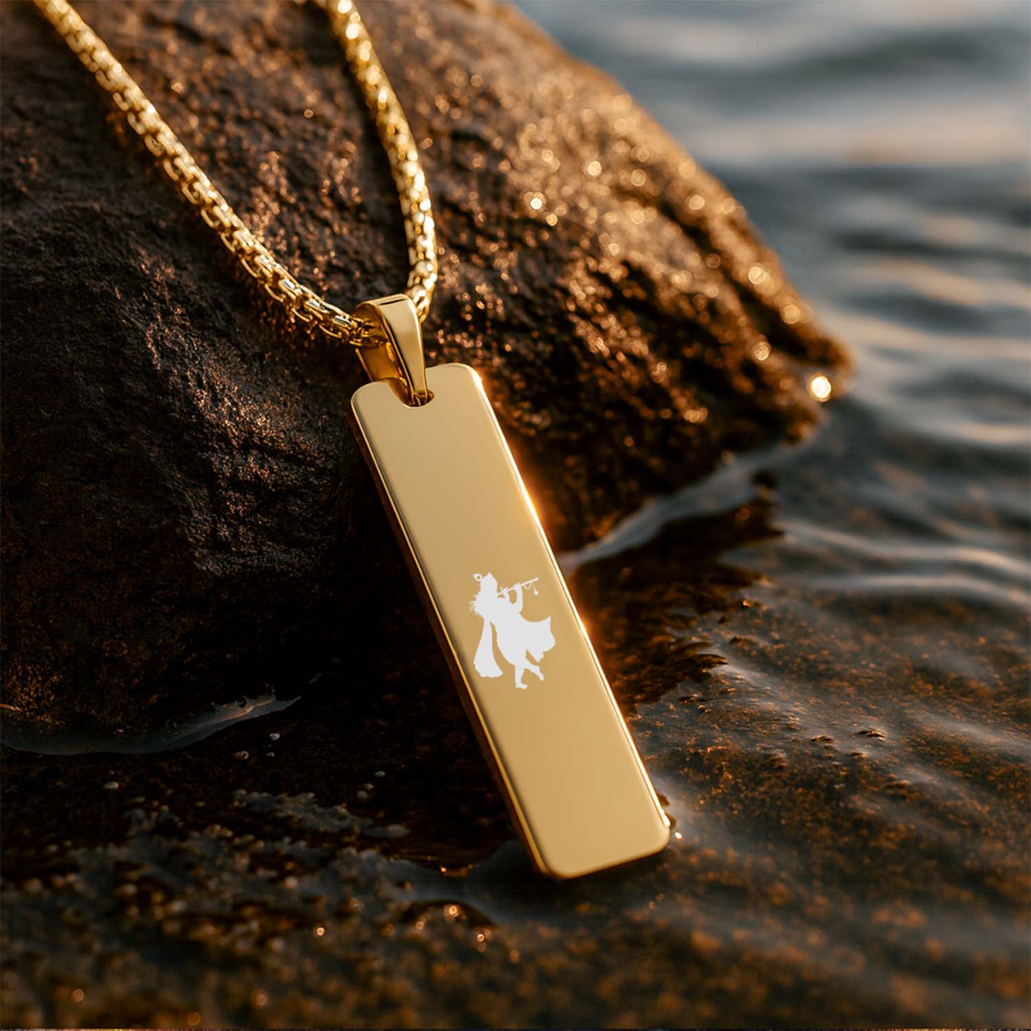 Krishna Mini Tag Necklace - Image 17