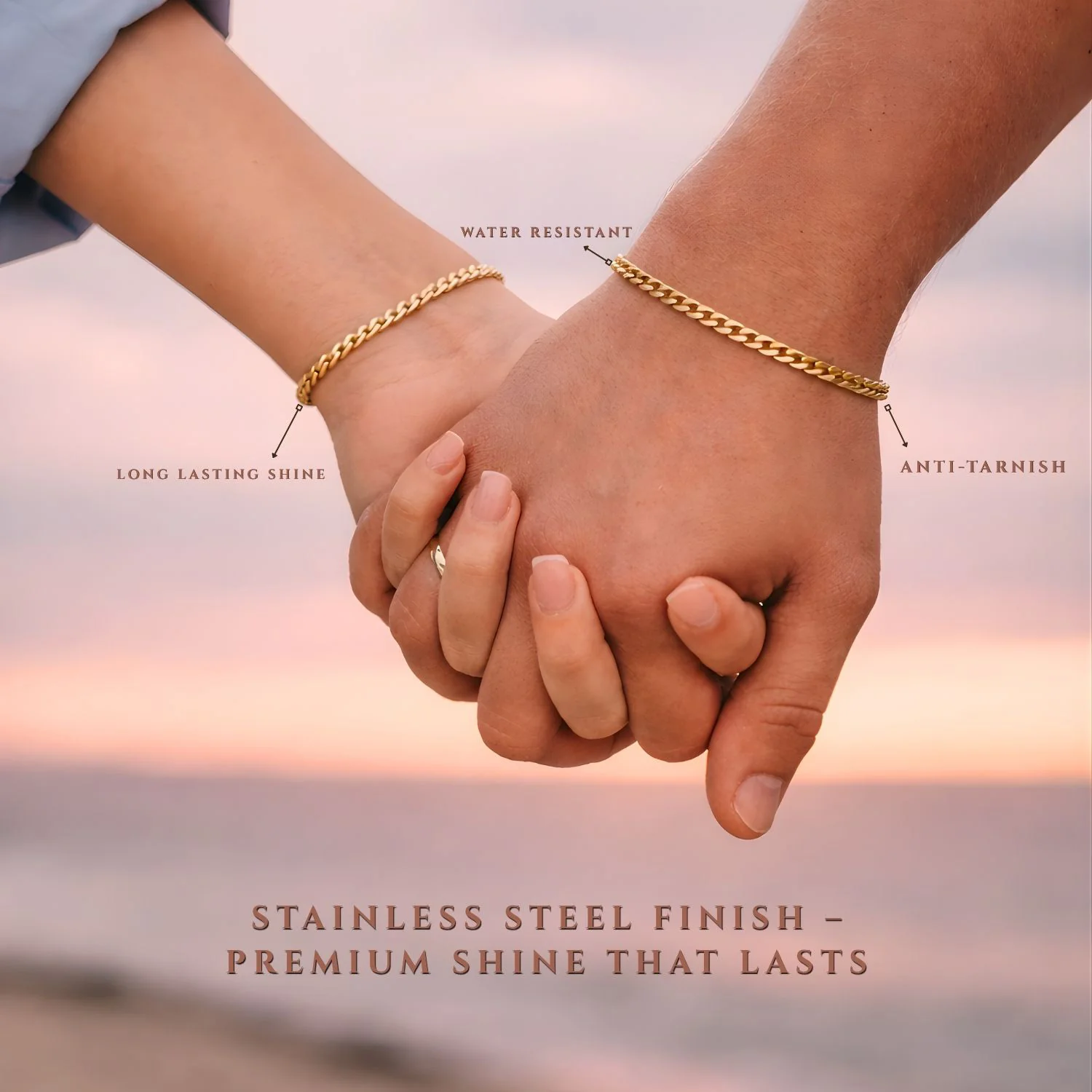 Love Locked Permanent Couple Bracelet Kit - Image 2