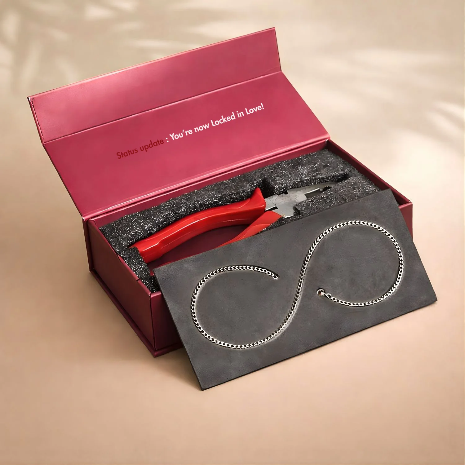 Love Locked Permanent Couple Bracelet Kit - Image 6