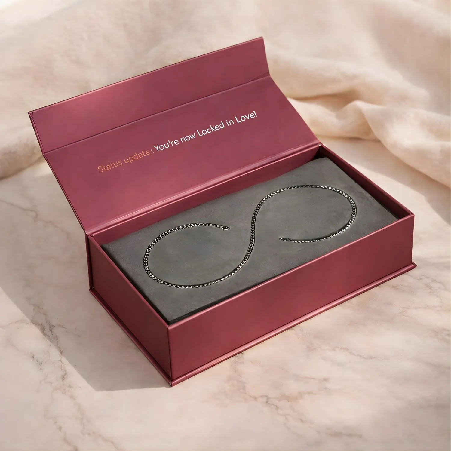 Love Locked Permanent Couple Bracelet Kit - Image 8