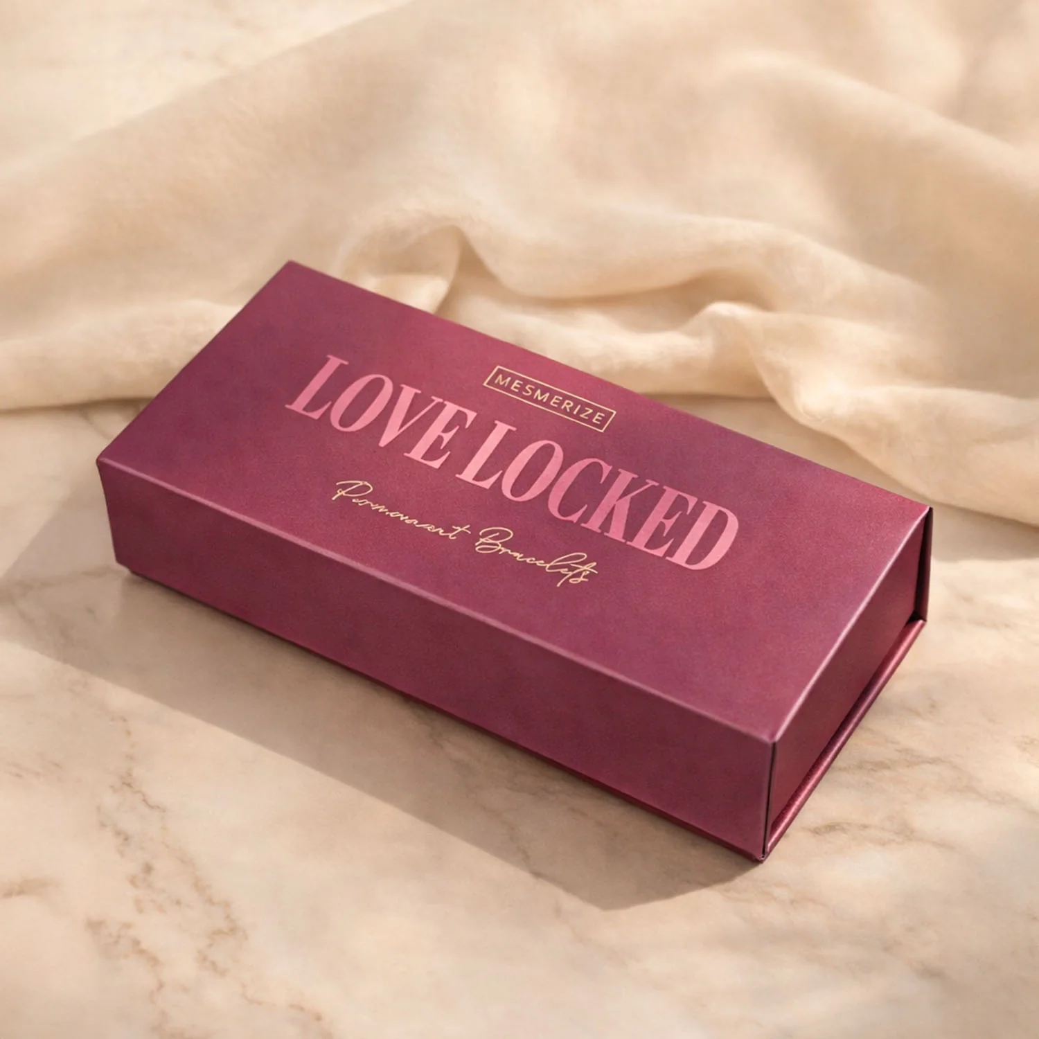 Love Locked 925 Silver Permanent Couple Bracelet Kit - Image 5
