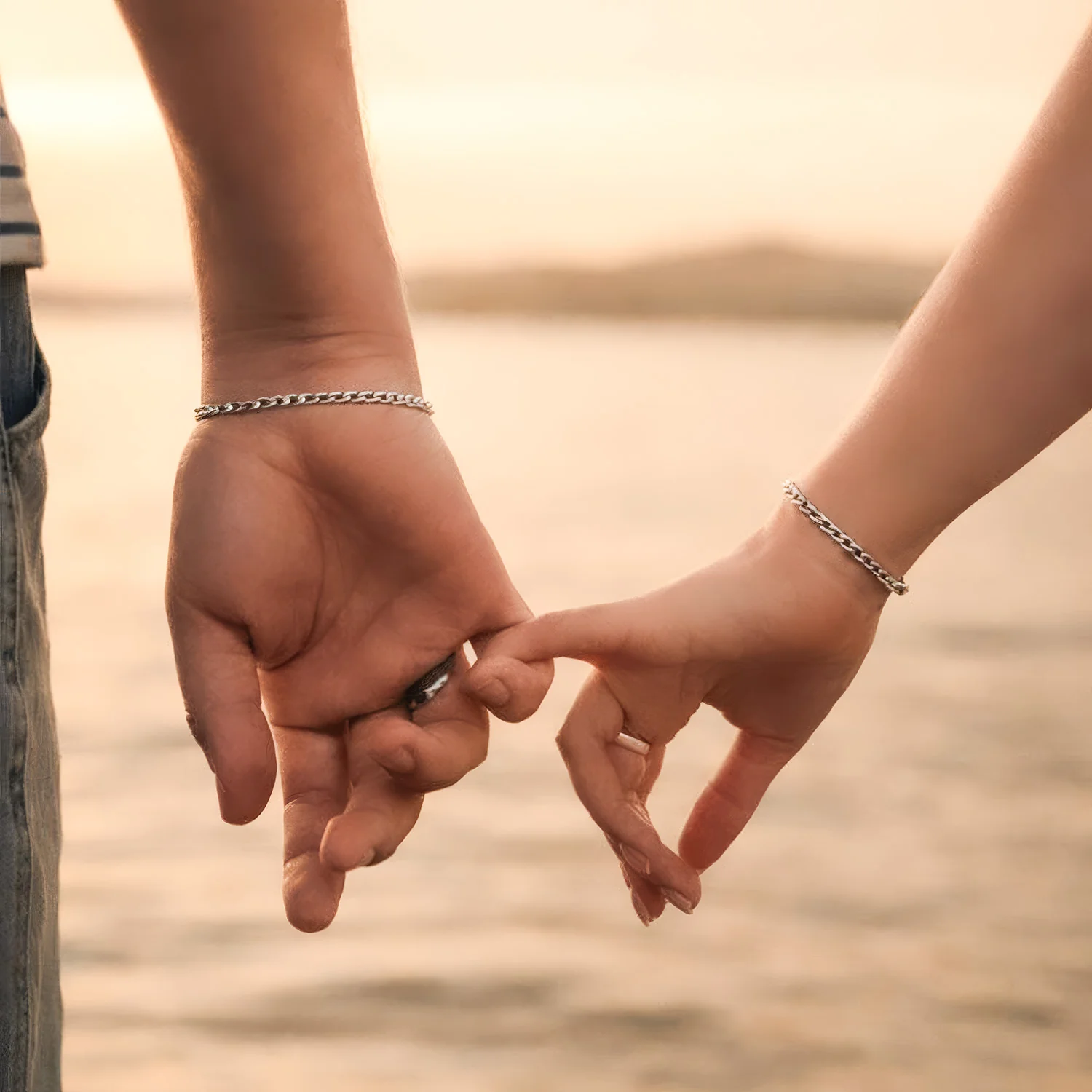 Love Locked 925 Silver Permanent Couple Bracelet Kit - Image 7