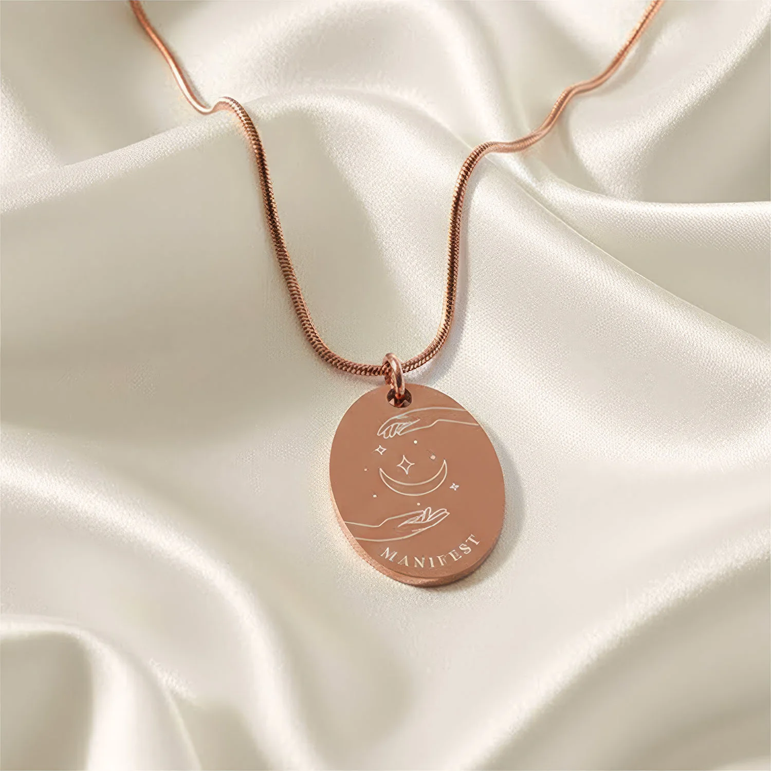 Manifest Oval Necklace - Image 9