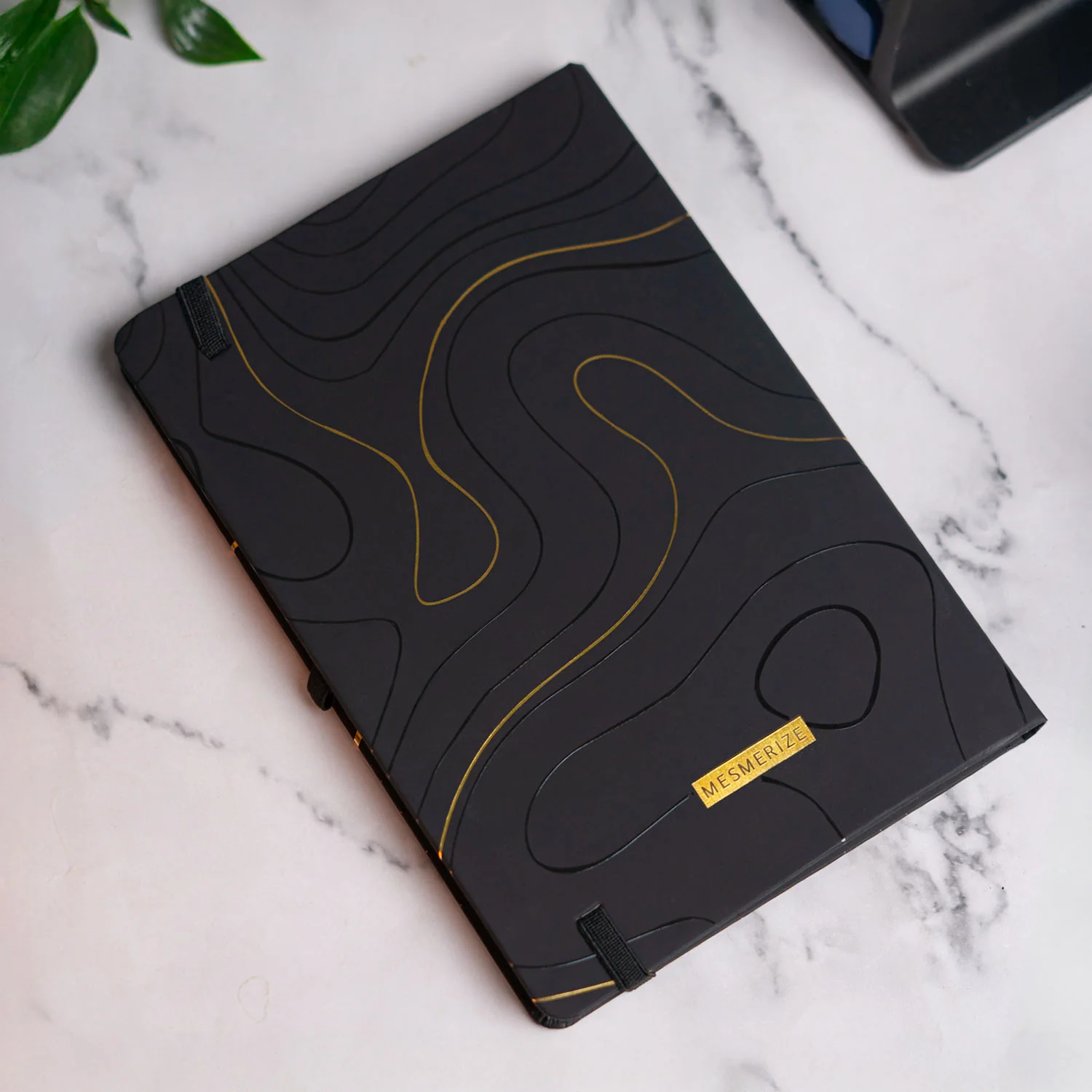 Matte Black Foil Print Diary - Image 2