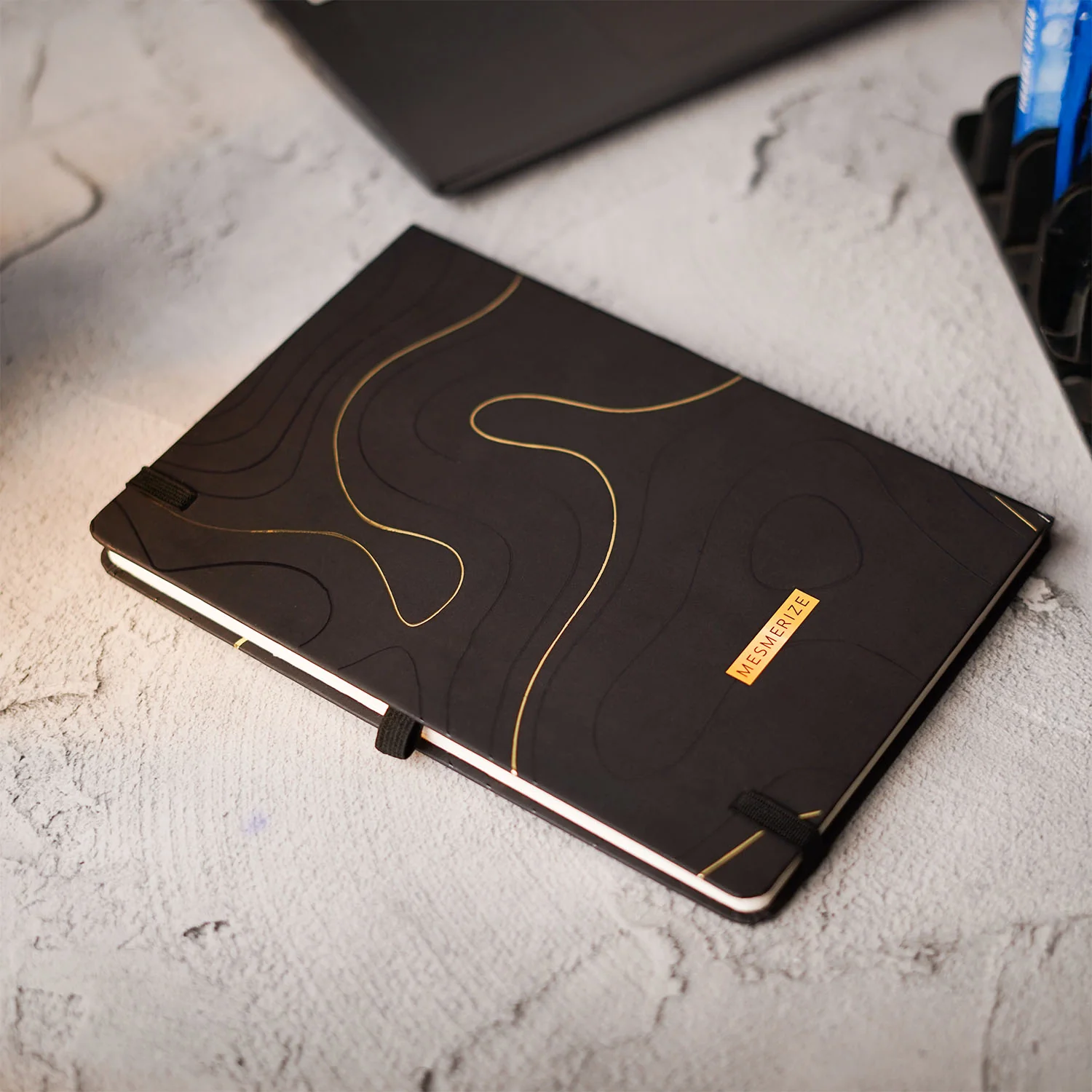Matte Black Foil Print Diary - Image 9