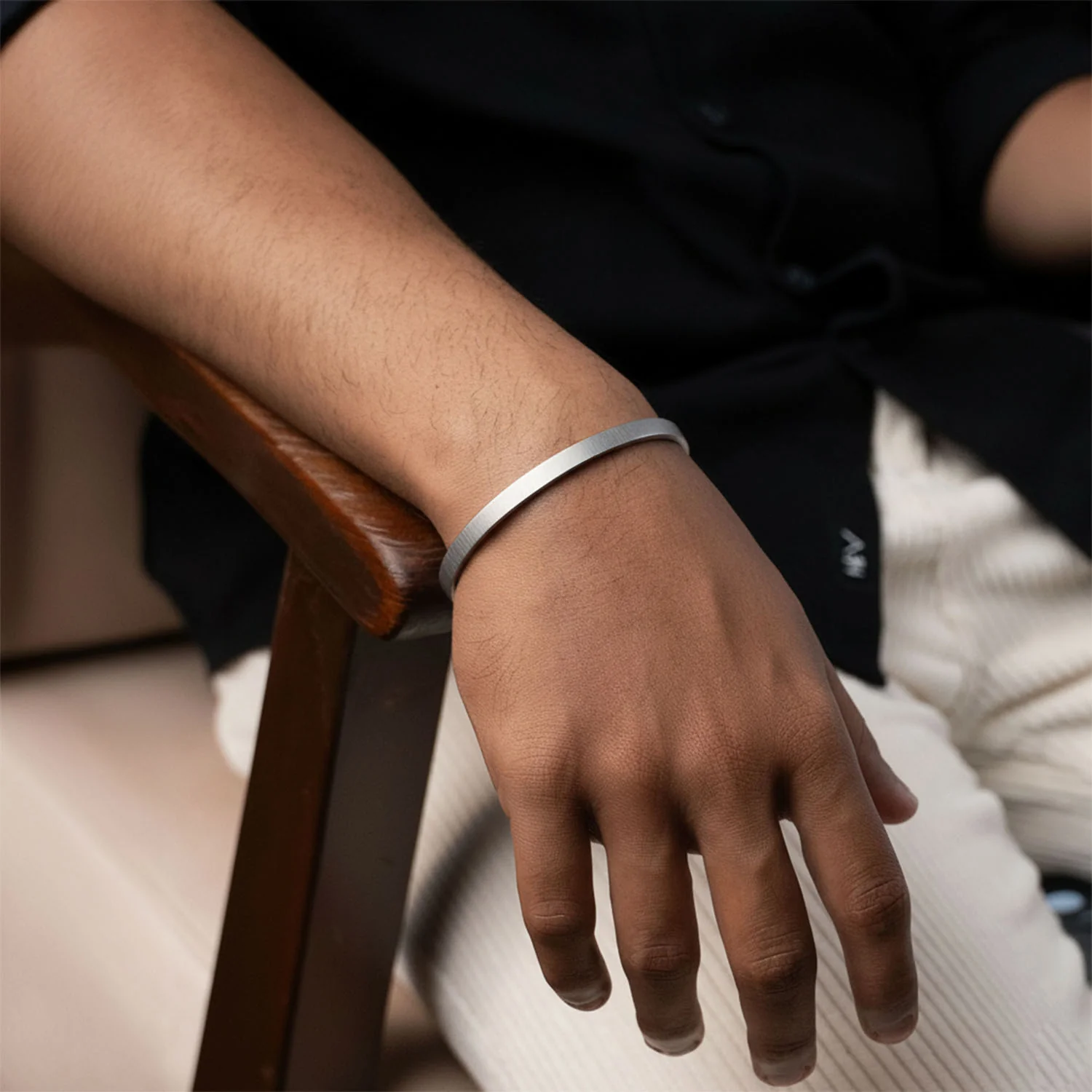 Matte Cuff Adjustable Bracelet - Image 13