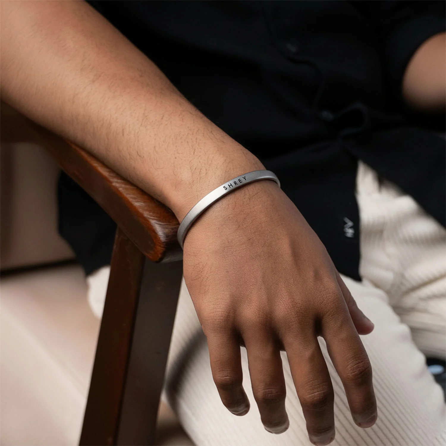 Matte Cuff Adjustable Bracelet - Image 18