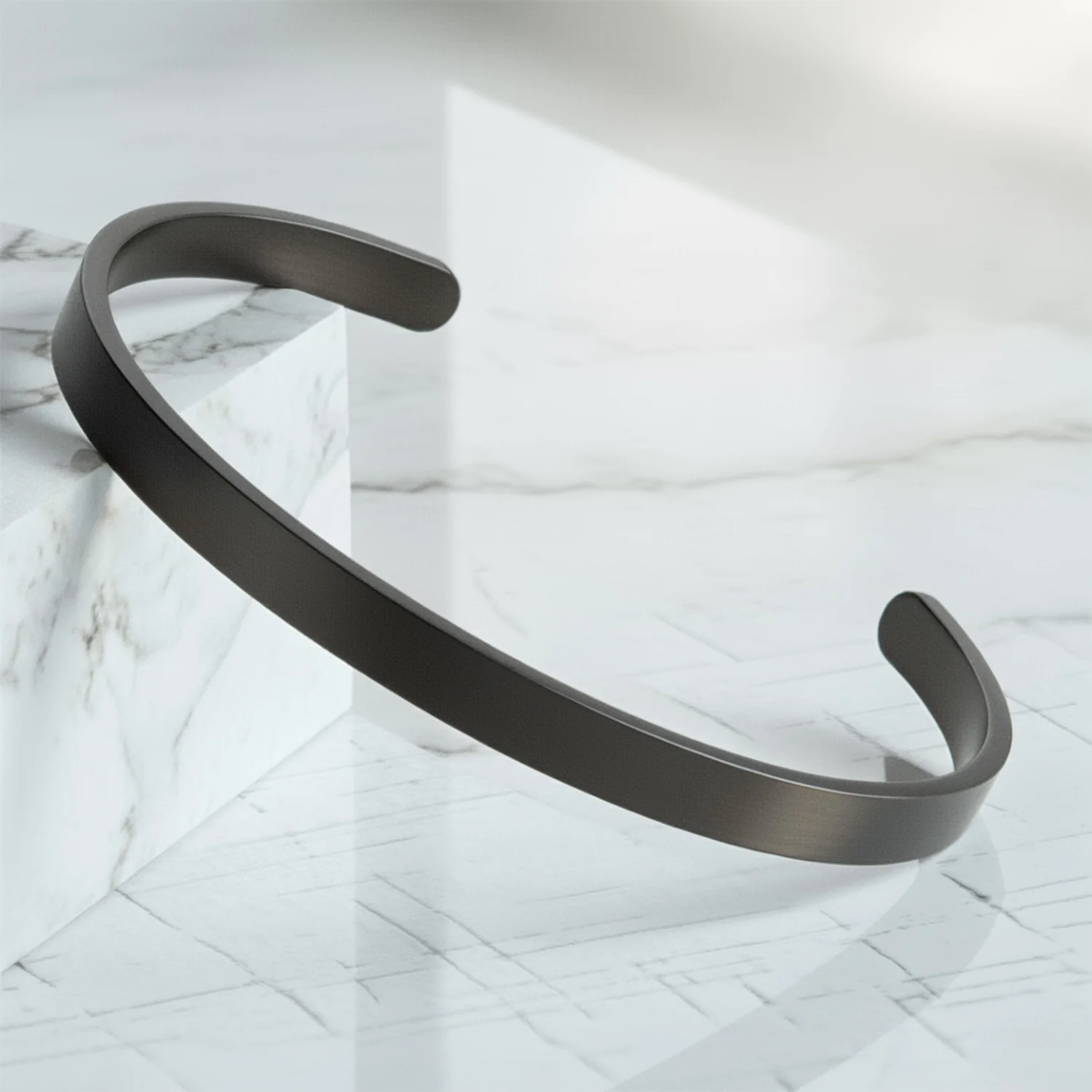 Matte Cuff Adjustable Bracelet - Image 2