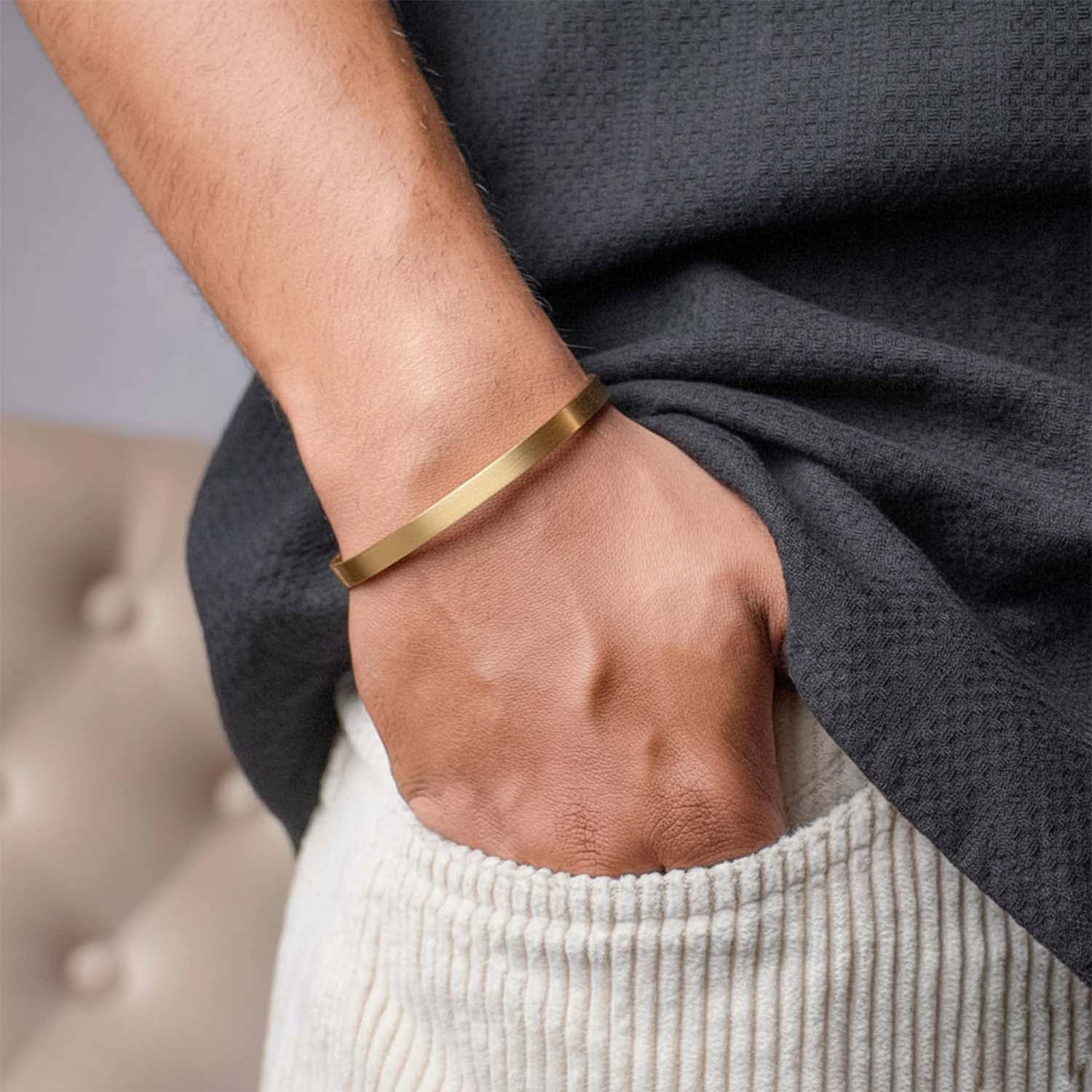 Matte Cuff Adjustable Bracelet - Image 24