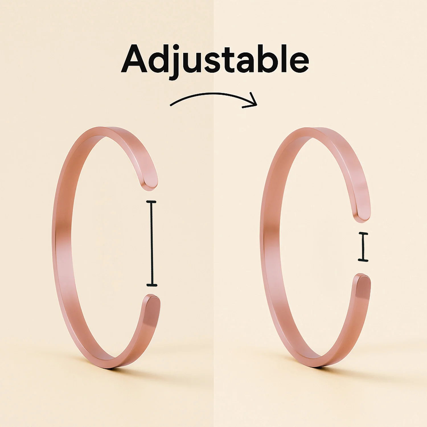 Matte Cuff Adjustable Bracelet - Image 42