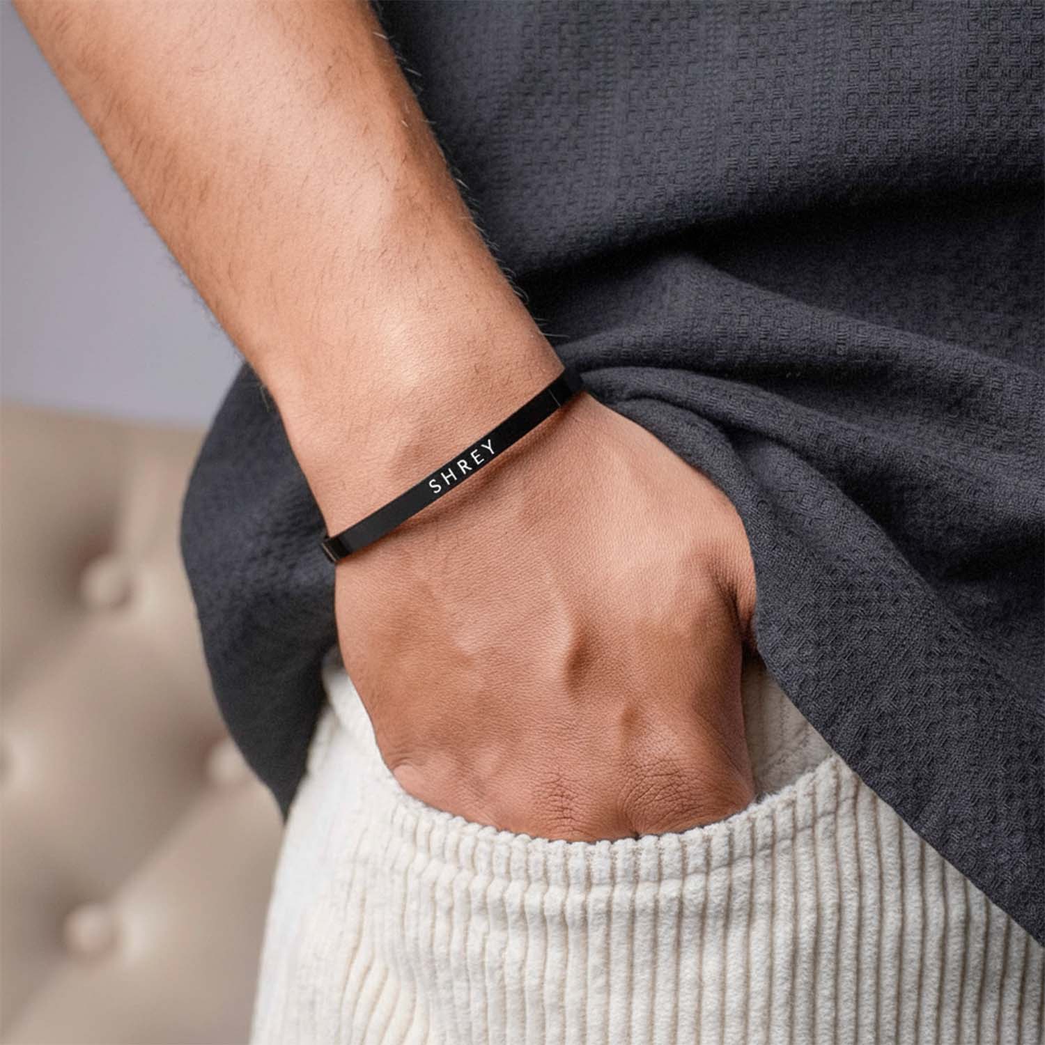Matte Cuff Adjustable Bracelet - Image 8