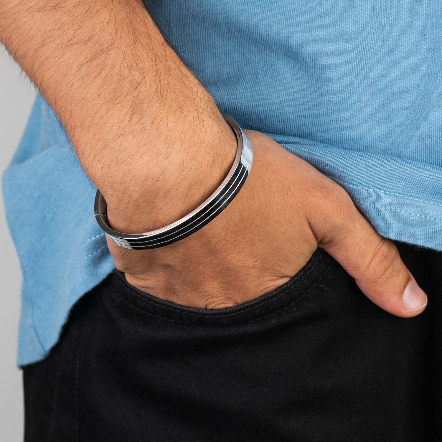 Apollo Oval Kada Bracelet - Image 11