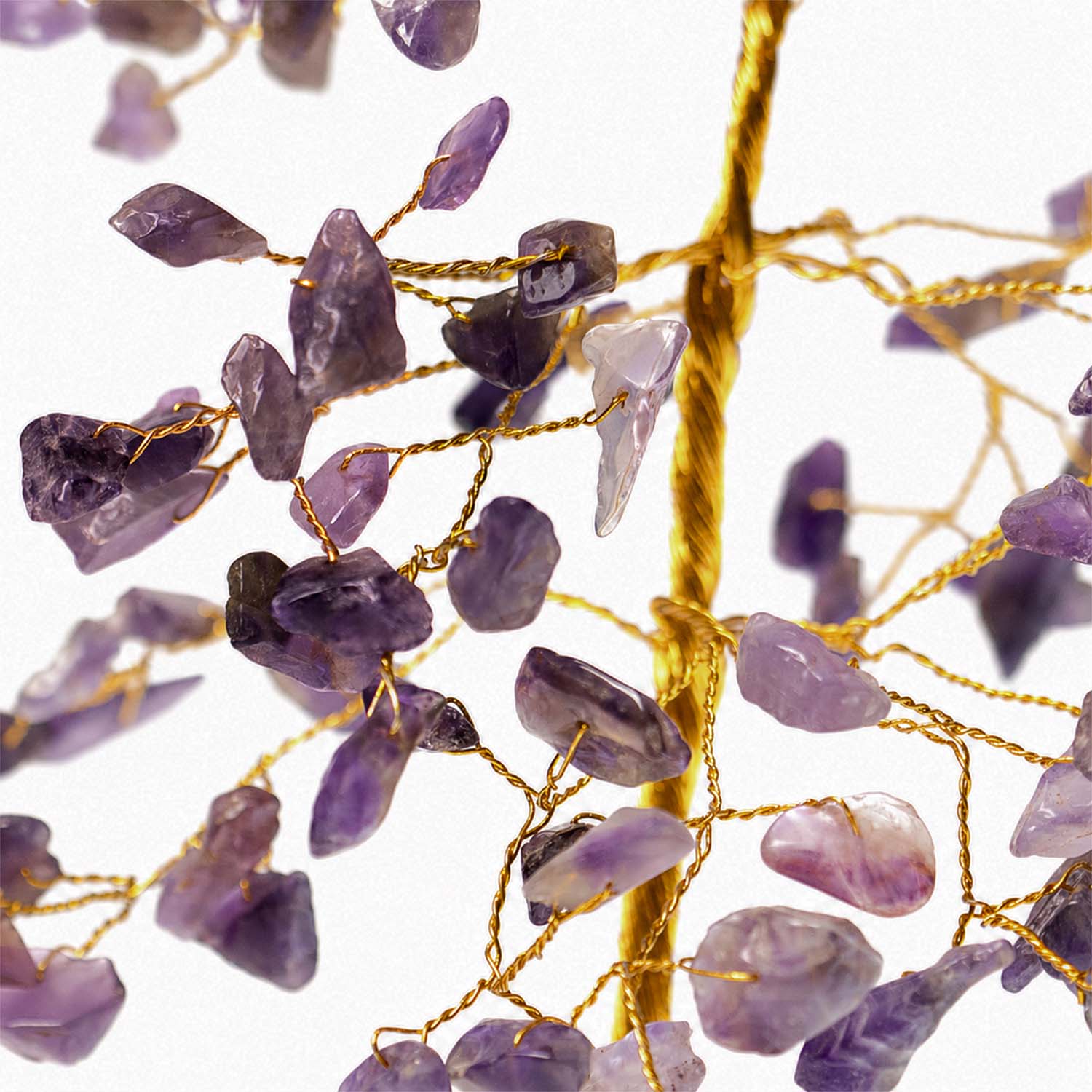 Mini Amethyst Natural Stone Tree - Image 3