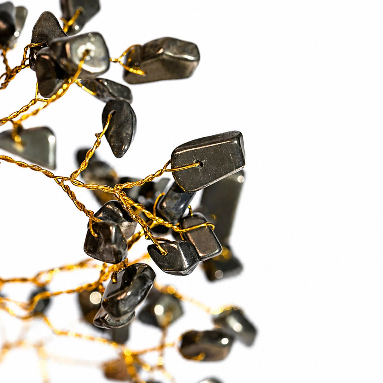 Mini Pyrite Natural Stone Tree - Image 4