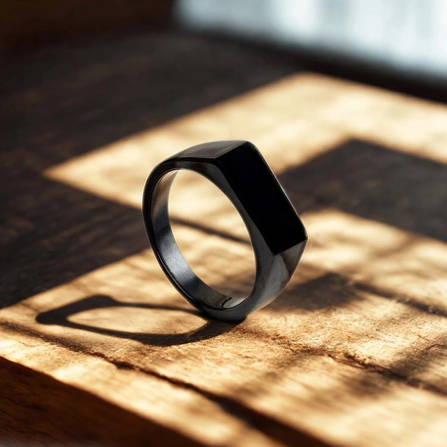 Personalised Noir Band Ring - Image 17