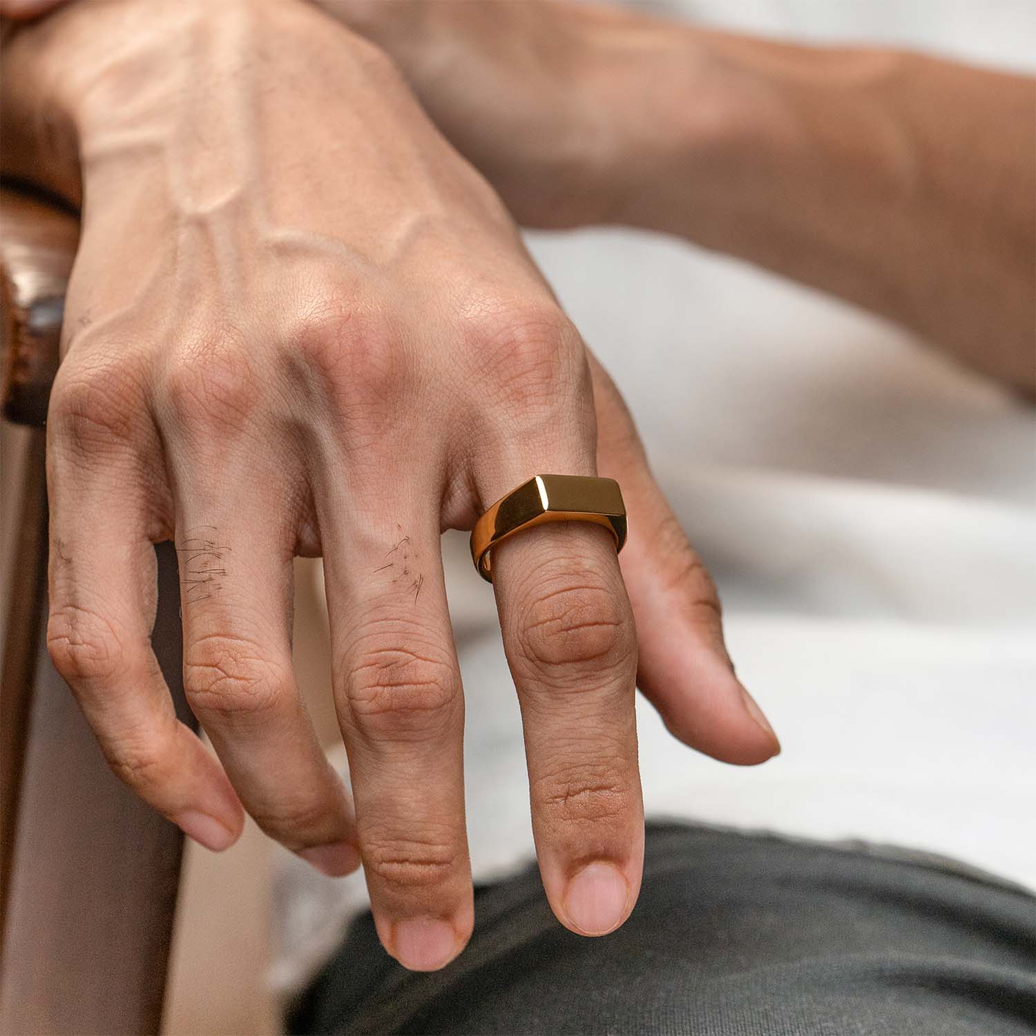 Personalised Noir Band Ring - Image 23