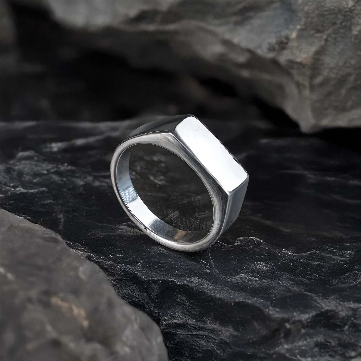 Personalised Noir Band Ring - Image 28