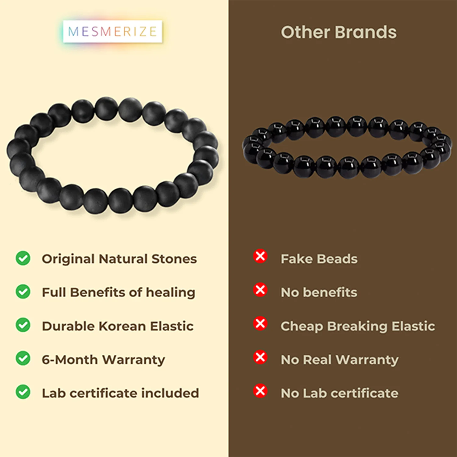 Onyx Natural Stone Bracelet - Image 15