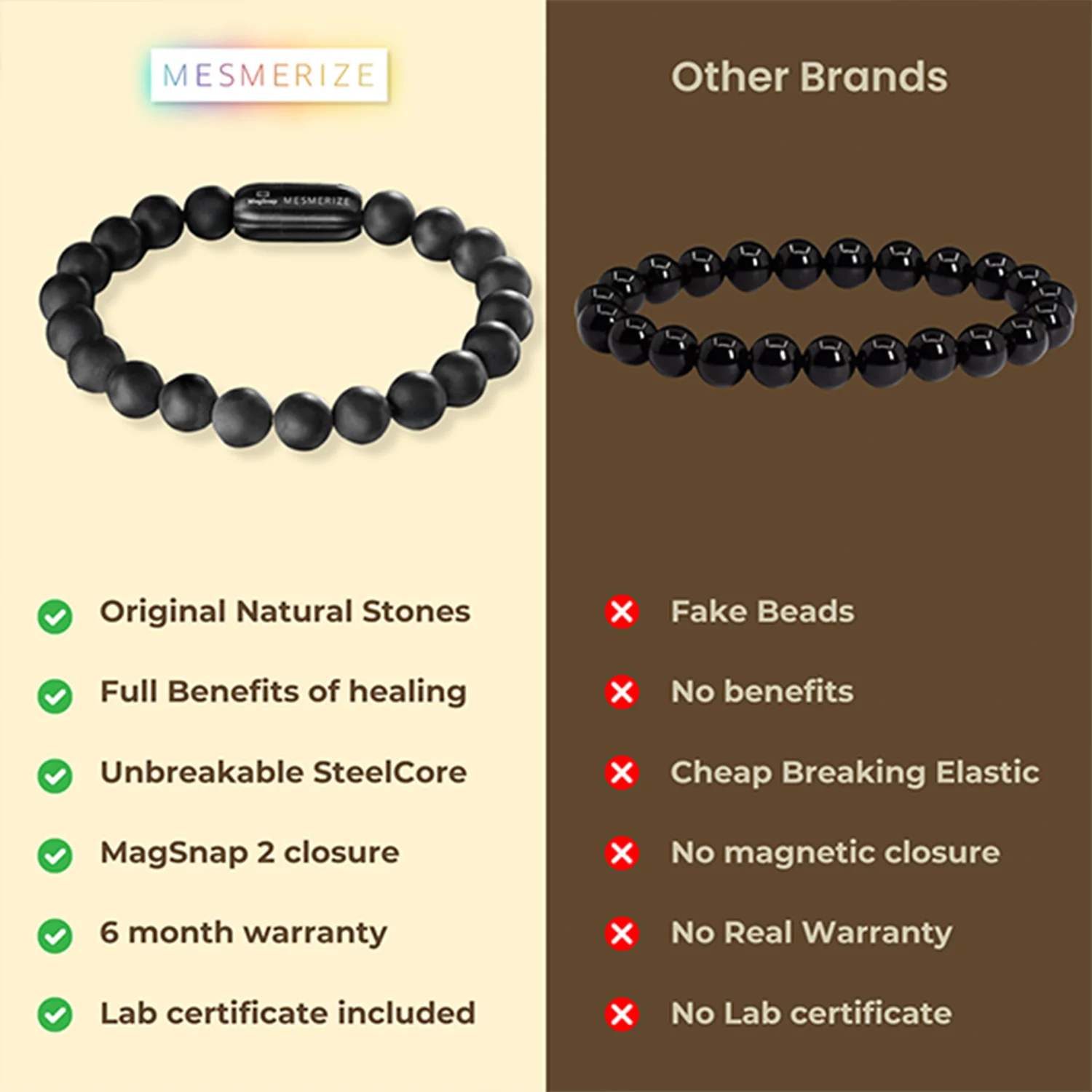 Onyx Natural Stone Bracelet - Image 6