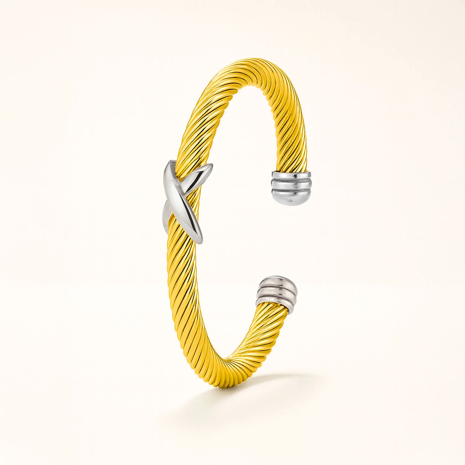 Paloma Twisted Adjustable Bangle Bracelet - Image 3