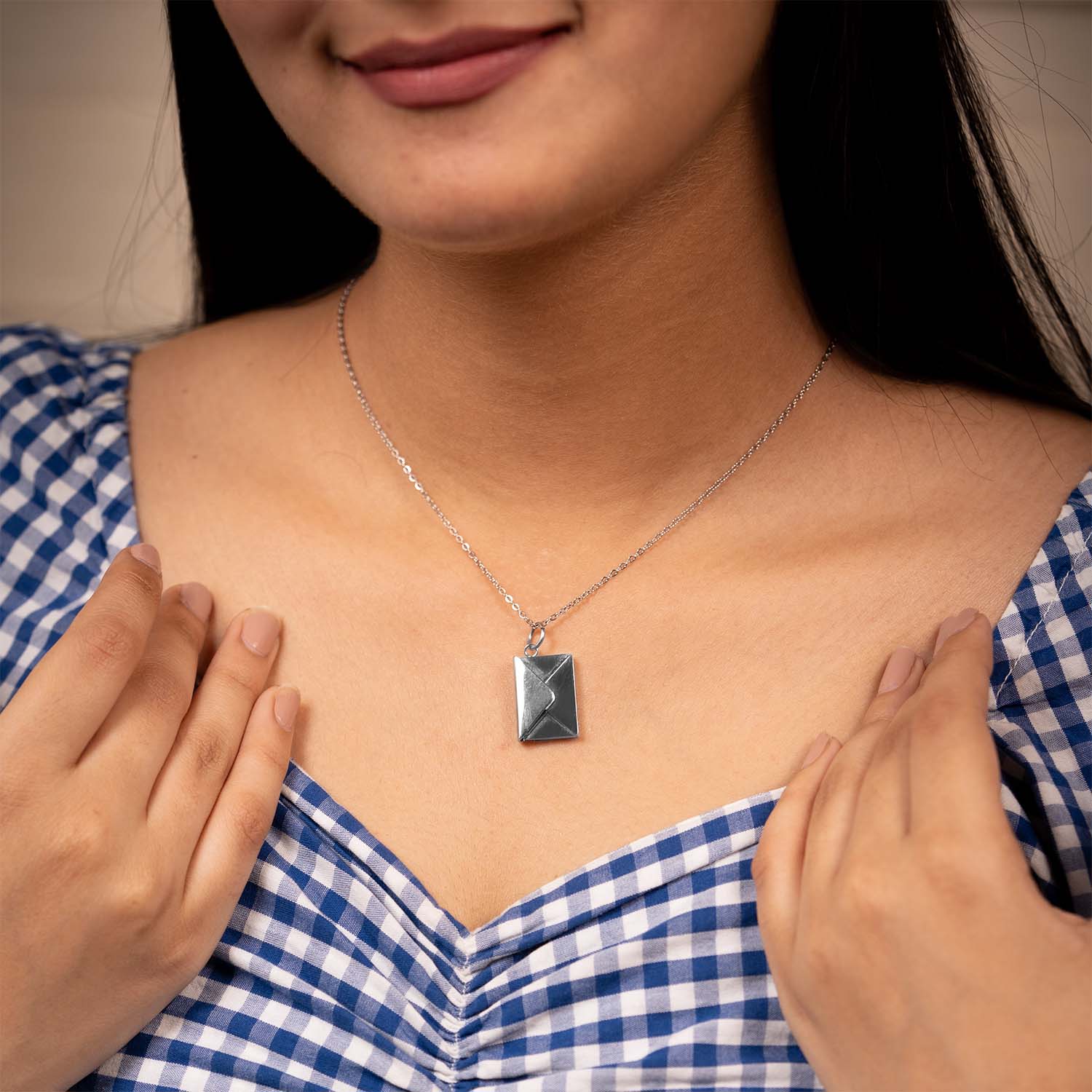 Personalised Envelope Necklace - Image 5