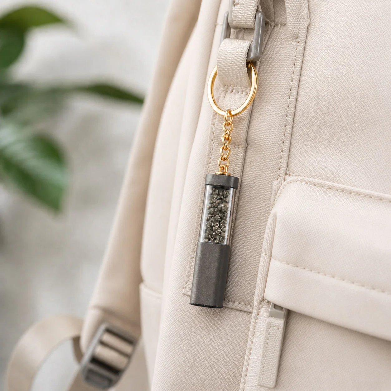 Money Magnet Pyrite Keychain - Image 2