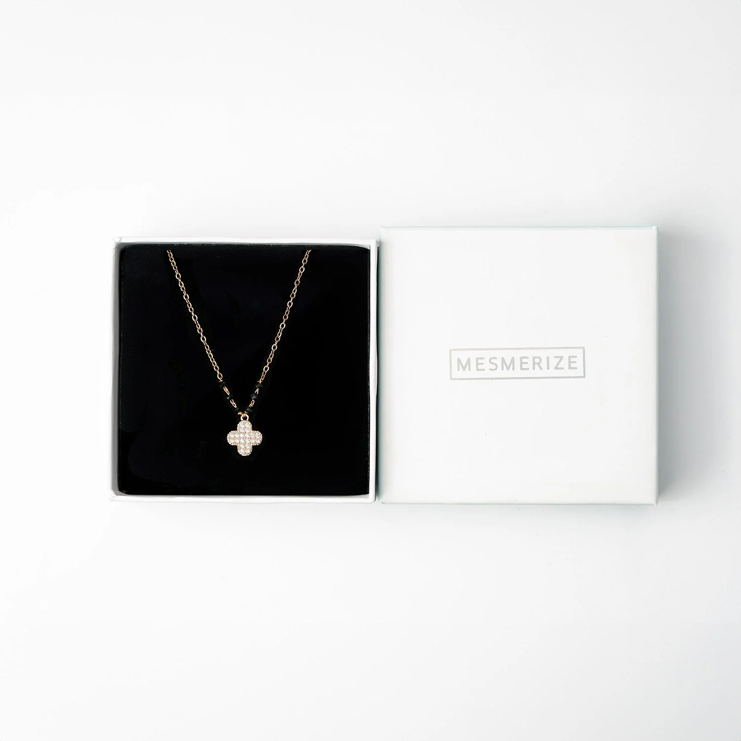 Rose Gold Diamond Clover Mangalsutra - Image 3