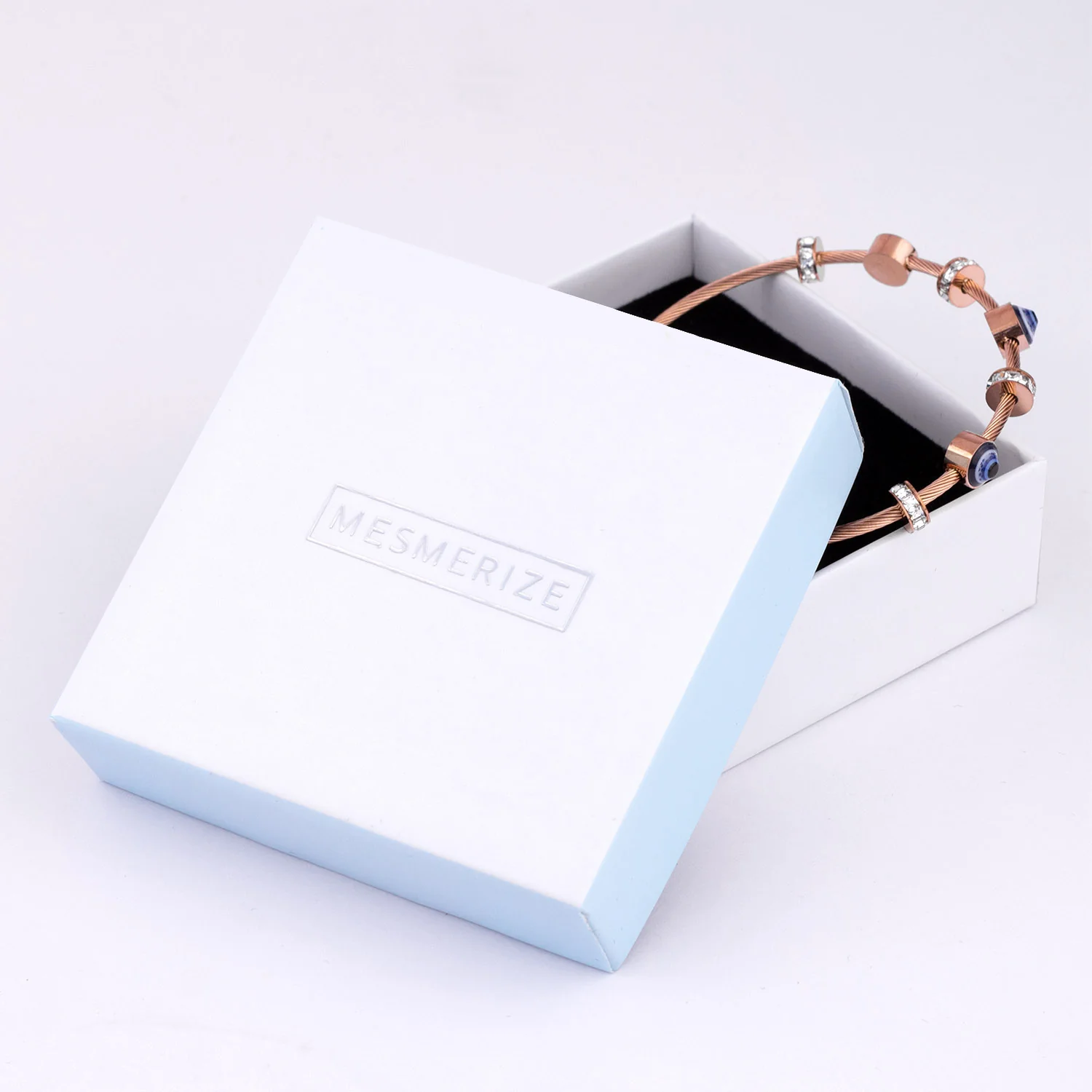 Evil Eye Diamond Magnetic Bracelet - Image 4