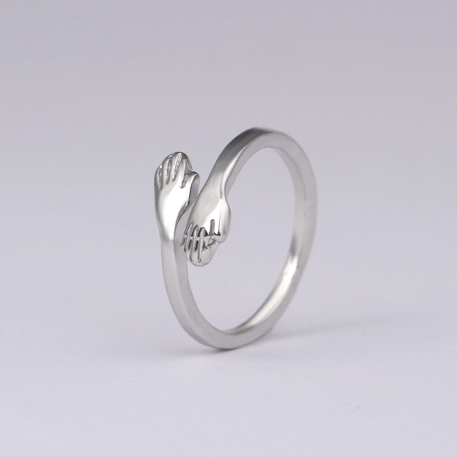 Adjustable Stainless Steel Hug Ring - Image 4