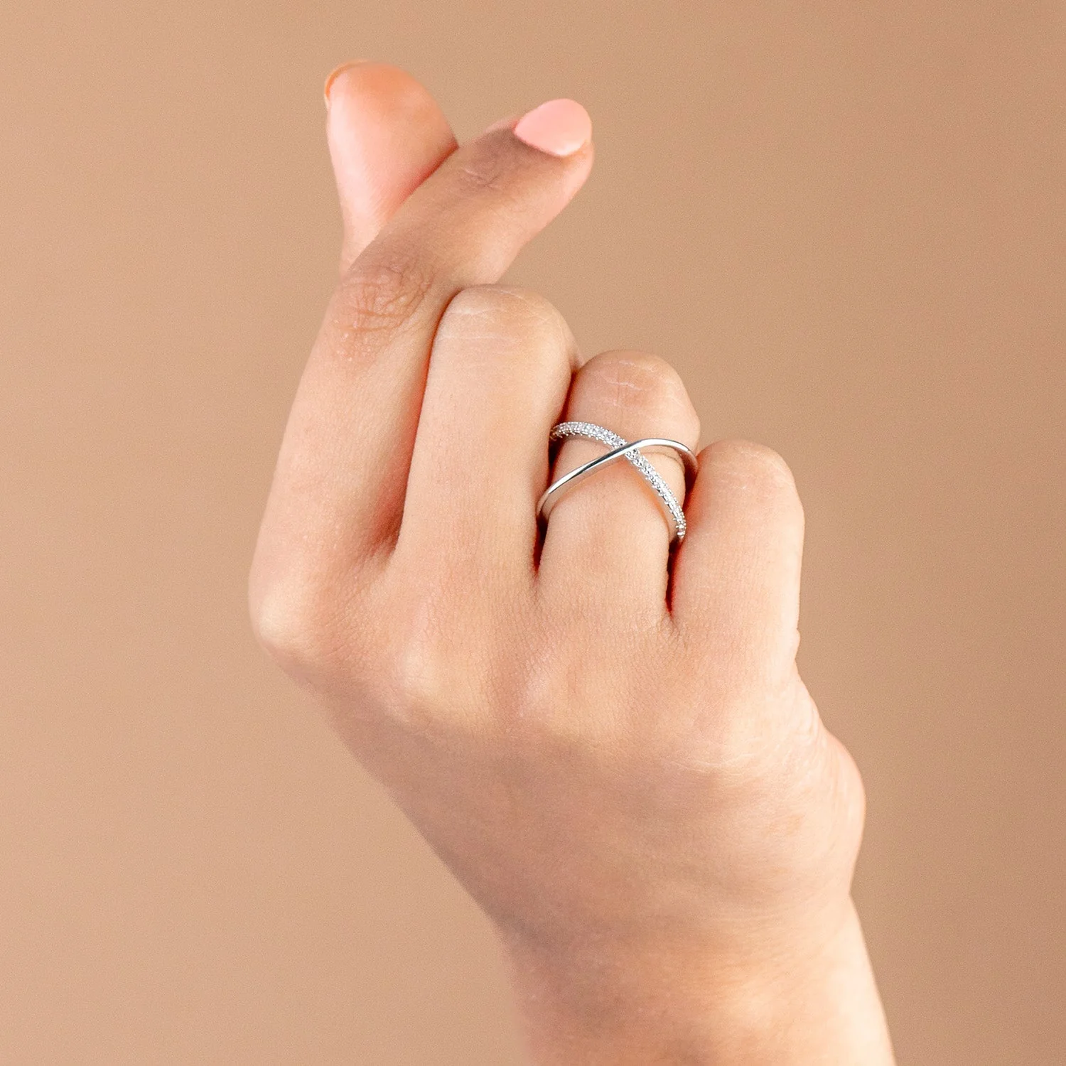 Infinity Diamond Adjustable Ring - Image 5