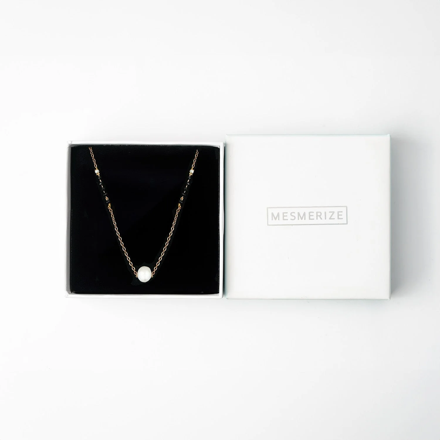 Rose Gold Pearl Mangalsutra - Image 3